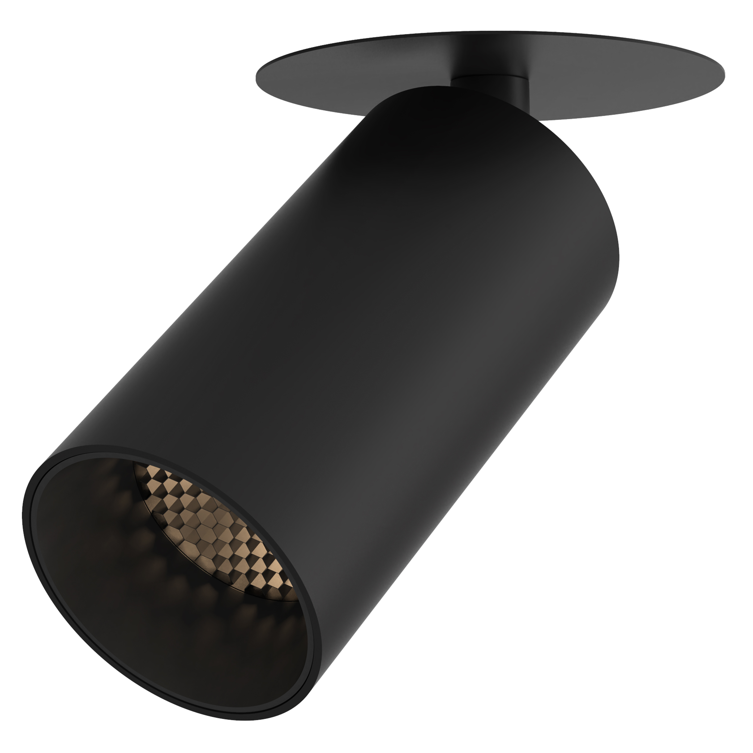 Can 50 Recessed LED IBS 3000K AC dim mat zwart