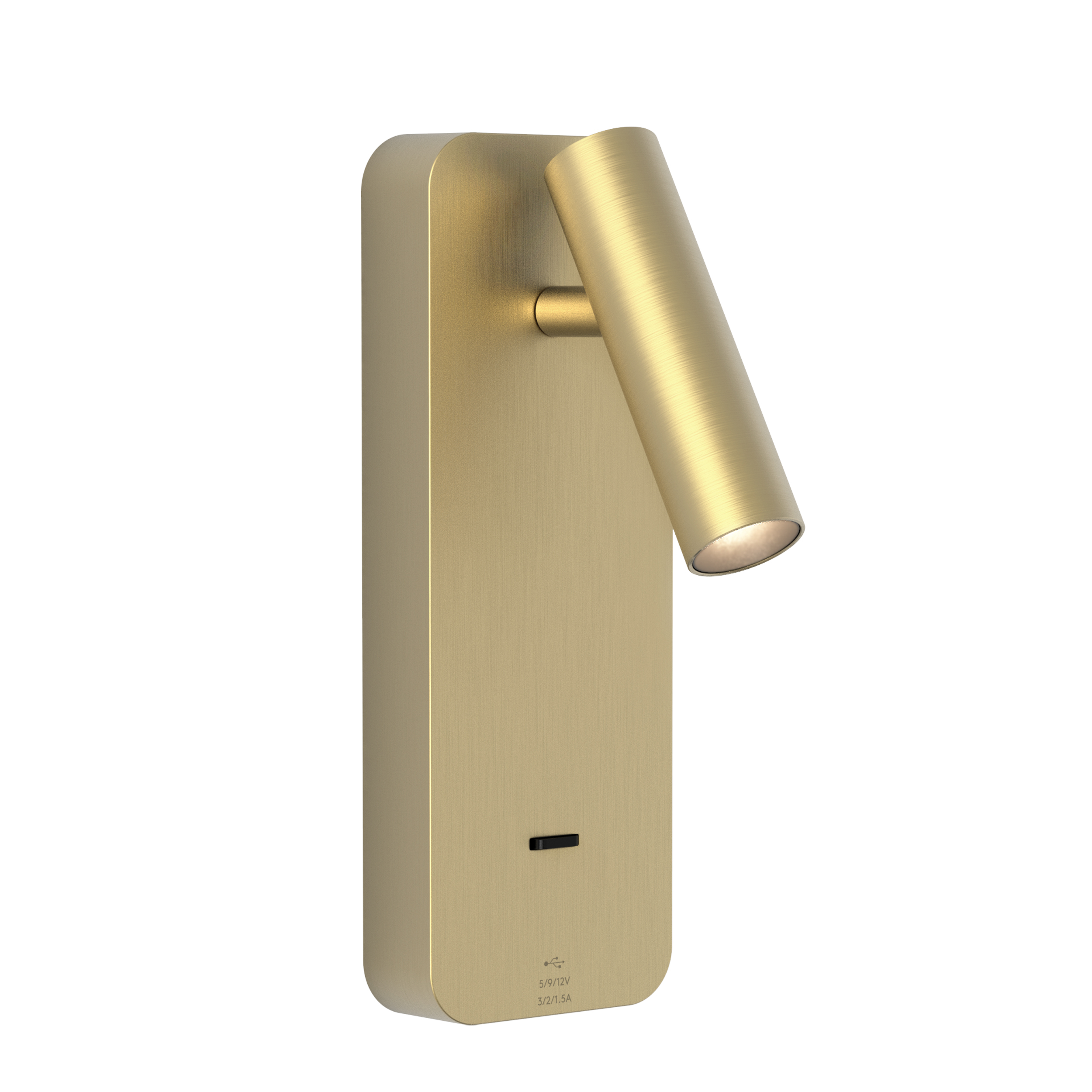 Enna Surface USB A+C LED WL 2700K mat goud
