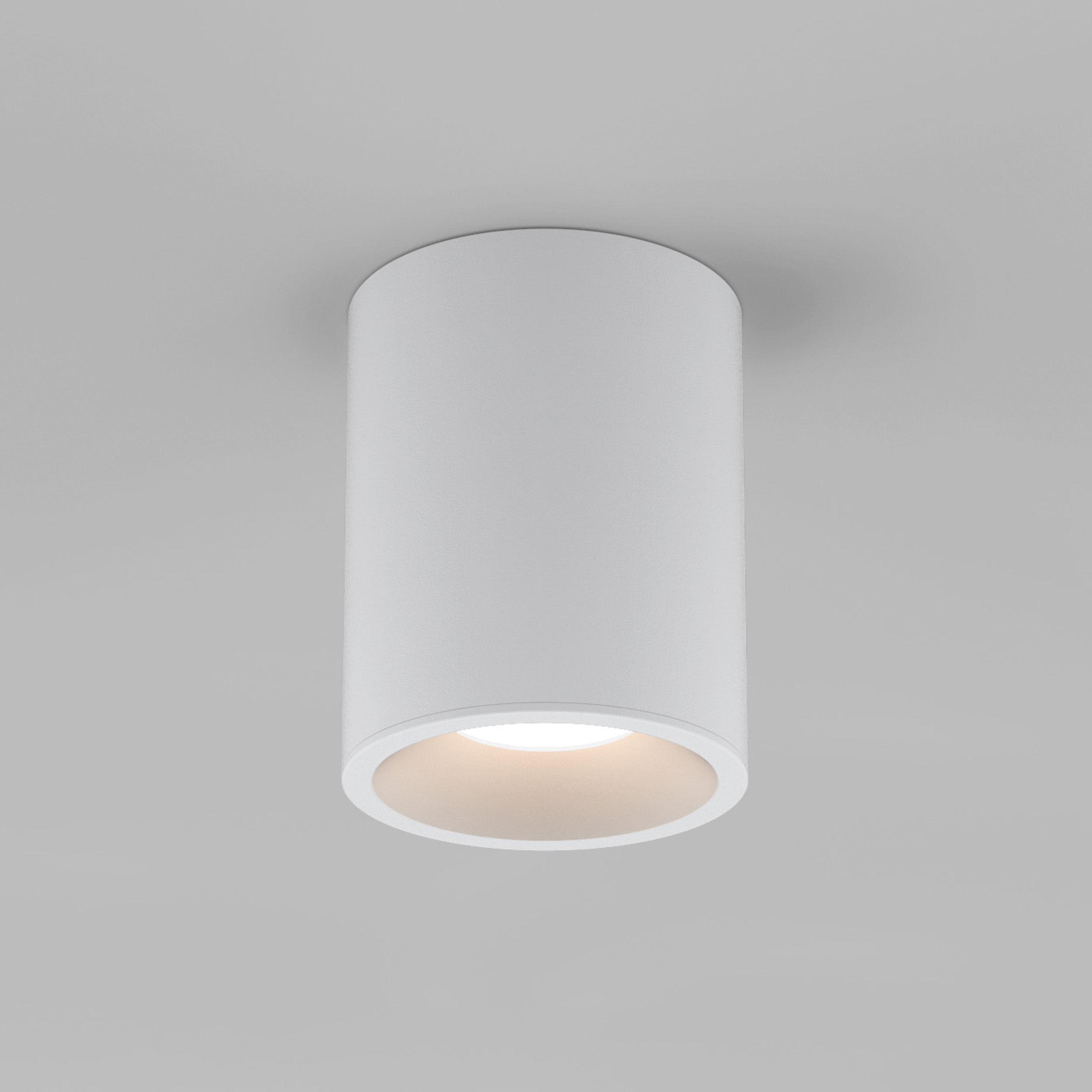 Kos Round 100 LED OBS 3000K AC dim structuur wit