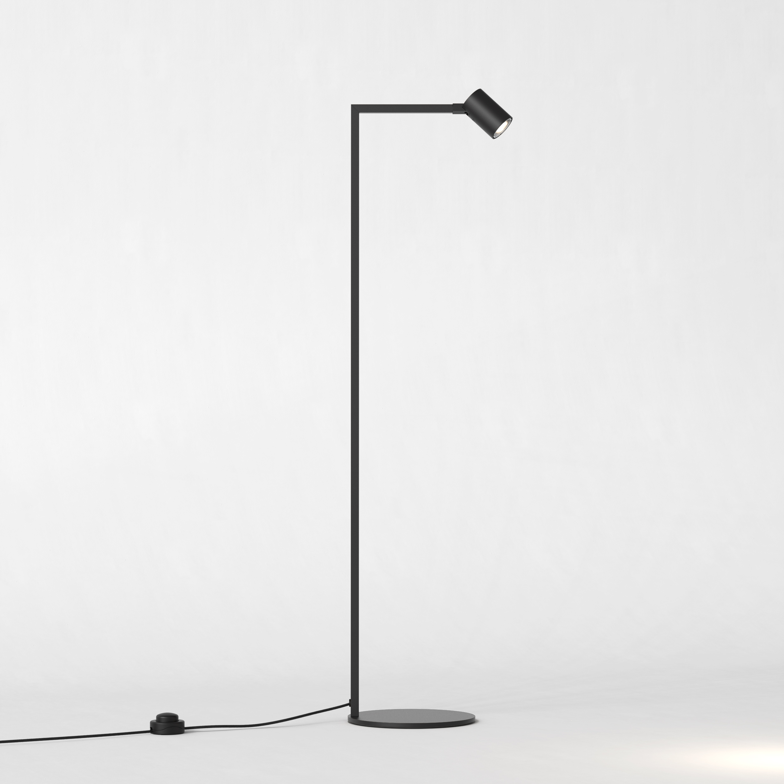Ascoli Floor VL QB excl. GU10 mat zwart
