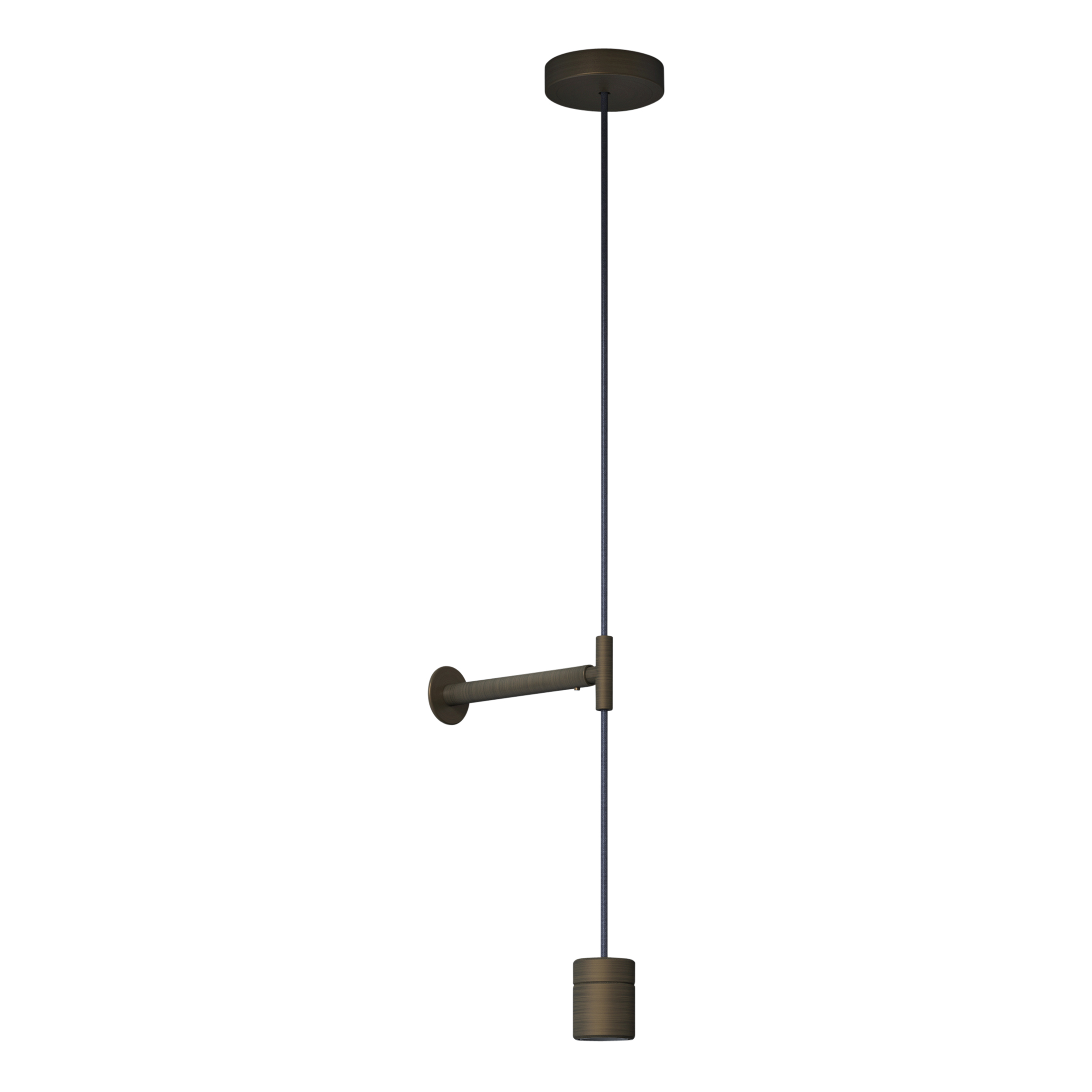 Pendant Suspension Kit 3 HL excl. E27 brons