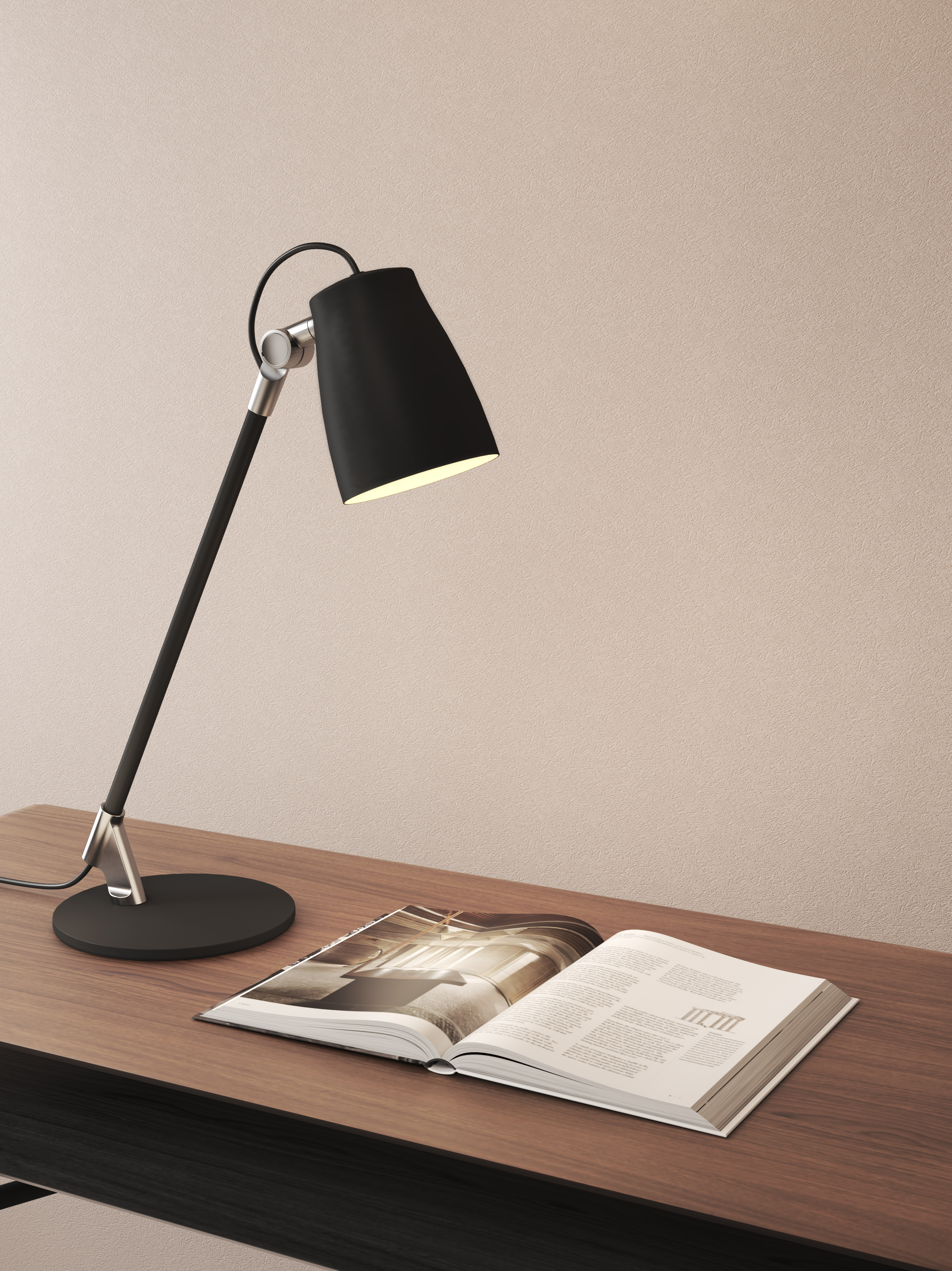 Atelier Desk BL excl. E27 mat zwart