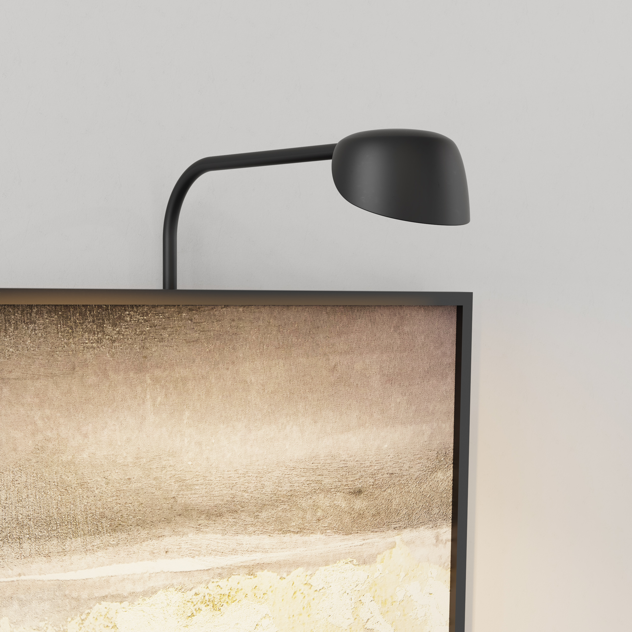Monet 250 WL LED 2700K mat zwart DALI (SPECIAL)