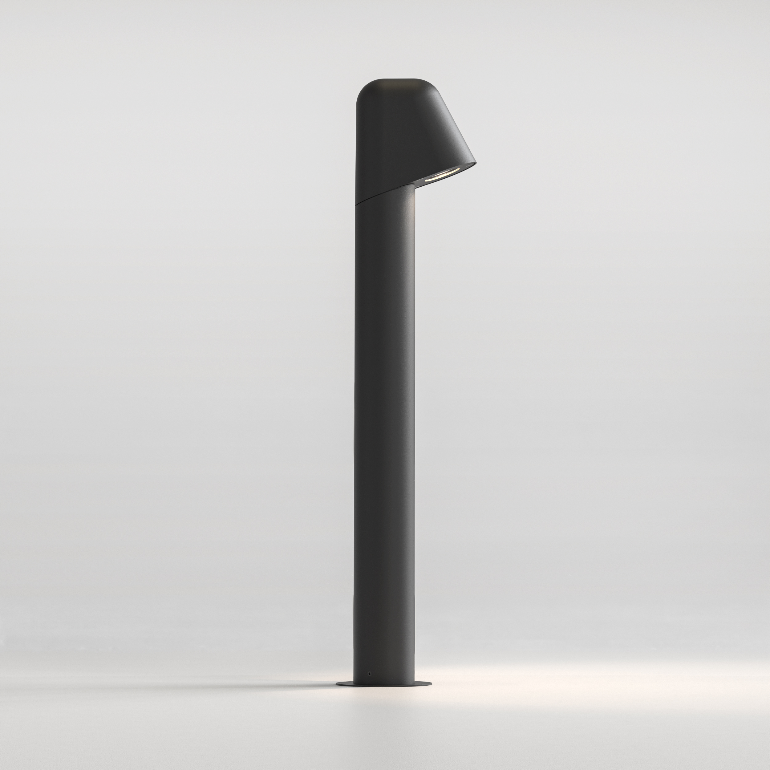 Mast Bollard 700 excl. GU10 structuur zwart