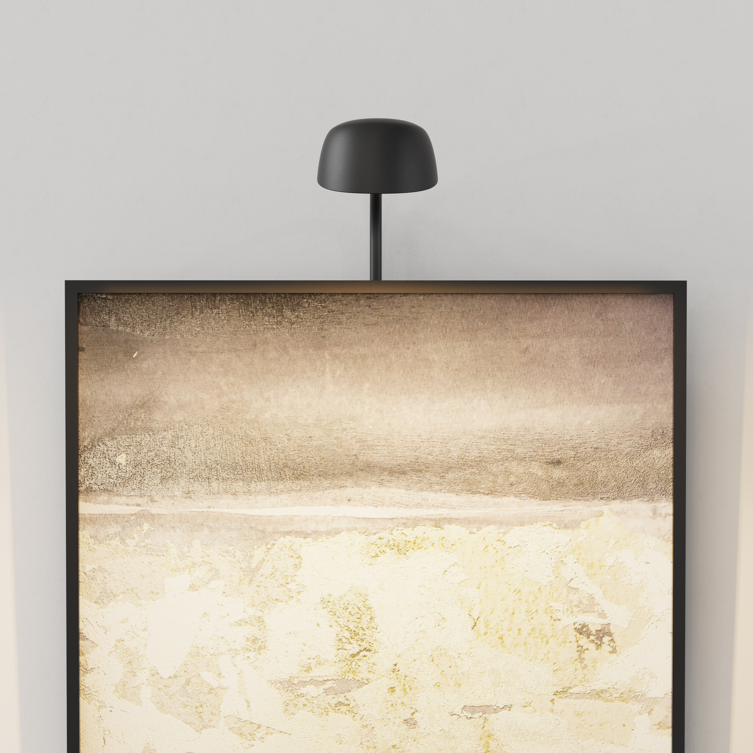 Monet 250 WL LED 2700K mat zwart DALI (SPECIAL)