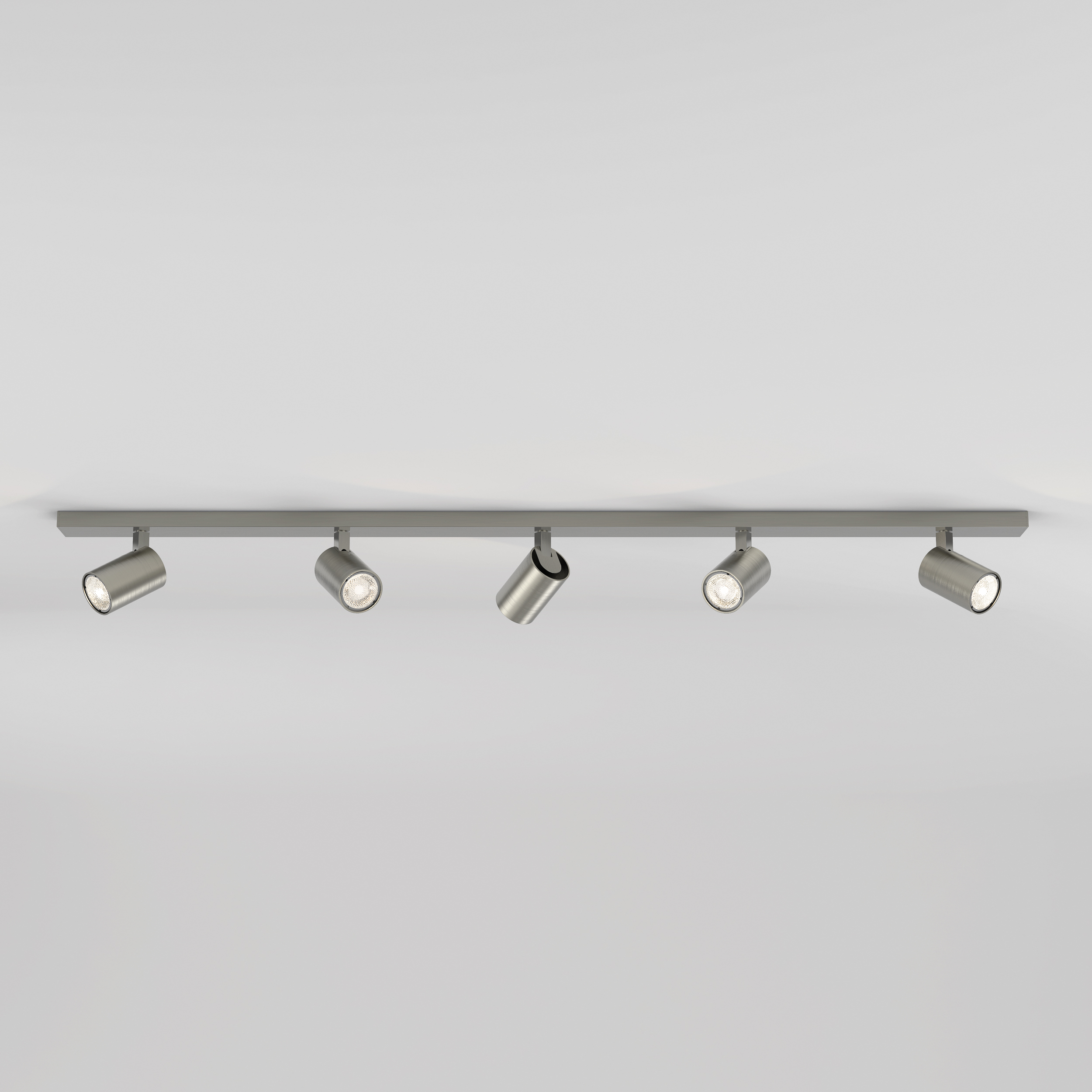 Ascoli Five Bar OBS excl. 5x GU10 mat nikkel