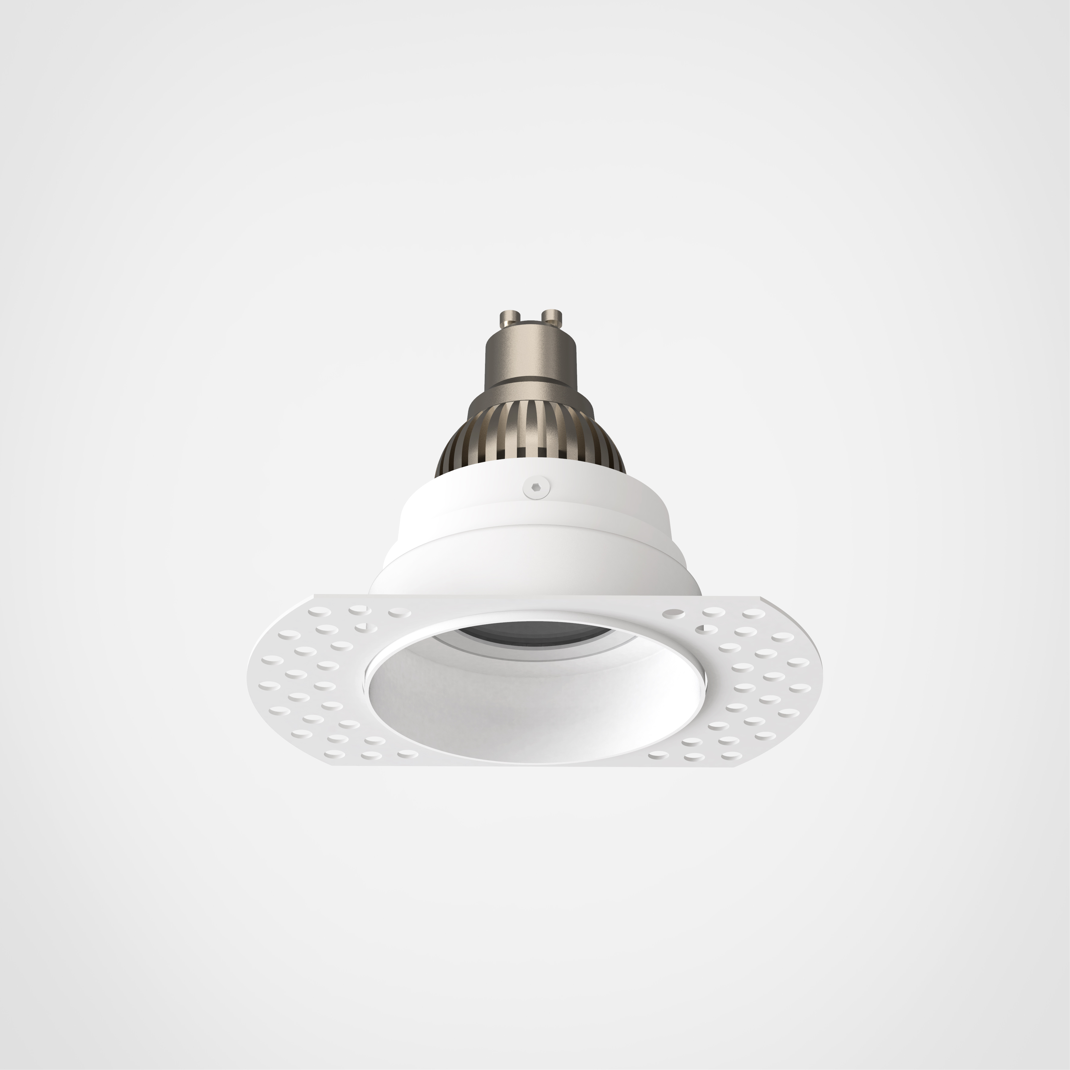 Trimless Round Adjustable IBS excl. GU10 mat wit