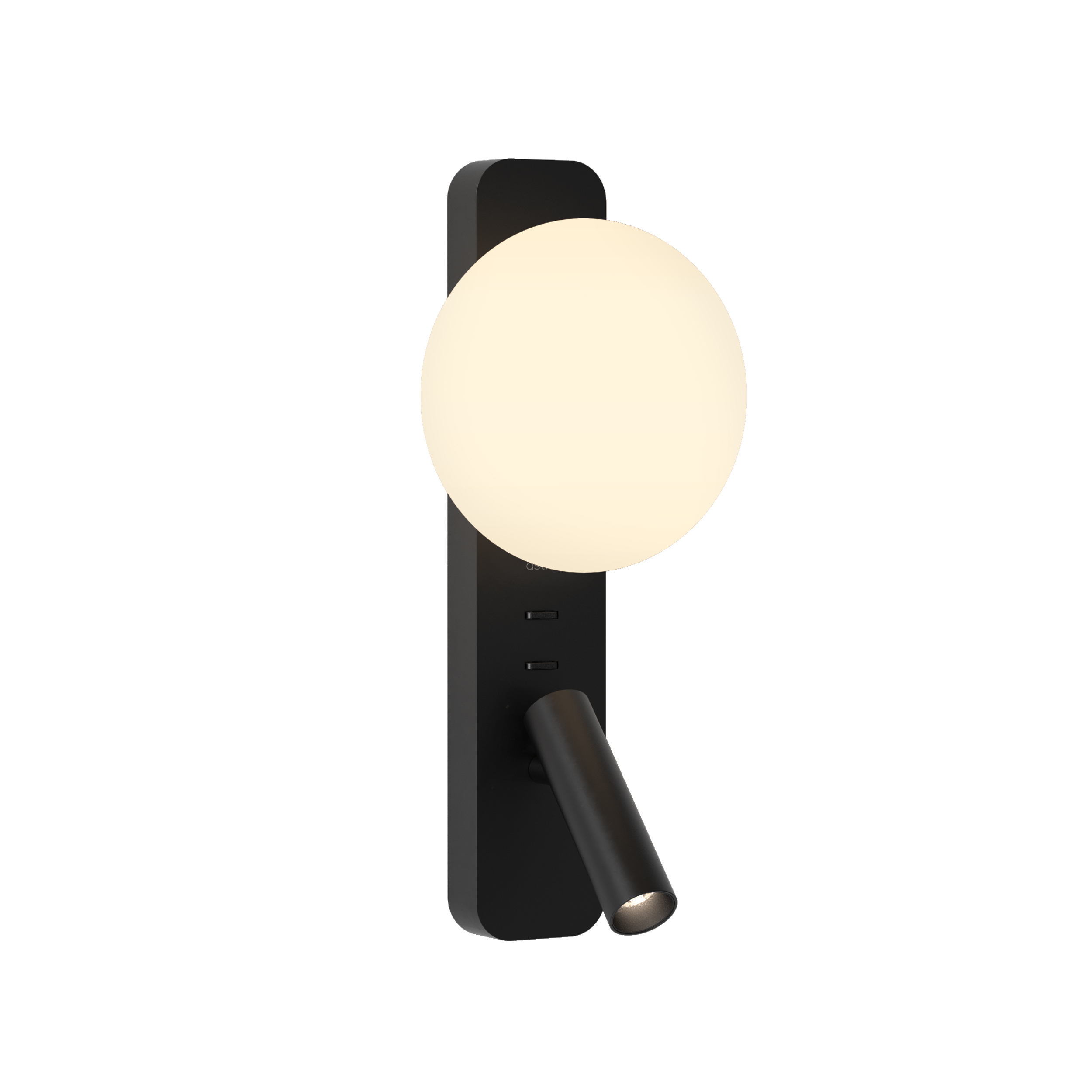 Zeppo Reader WL excl. G9 + LED 2700K mat zwart