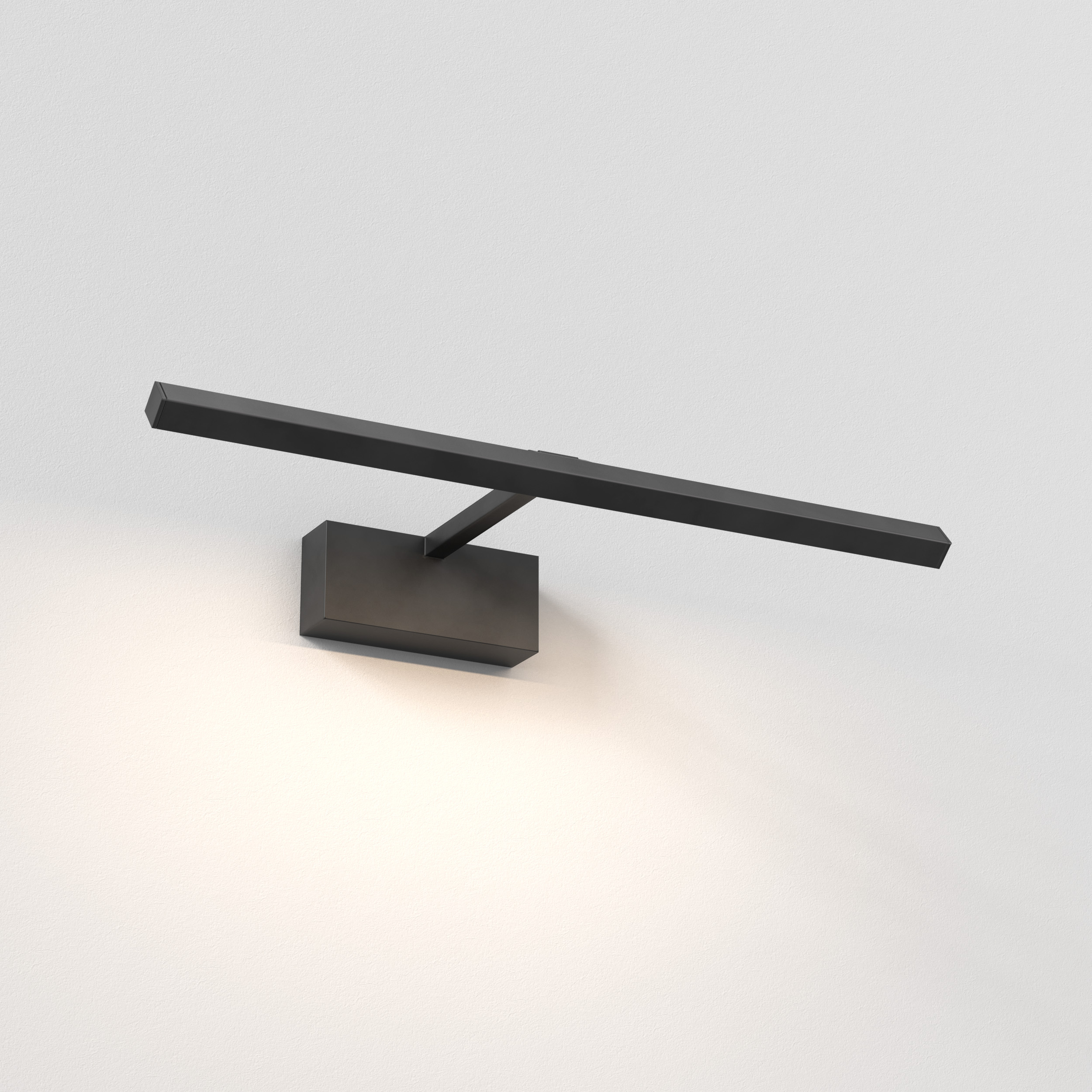 Mondrian 400 LED WL 2700K mat zwart