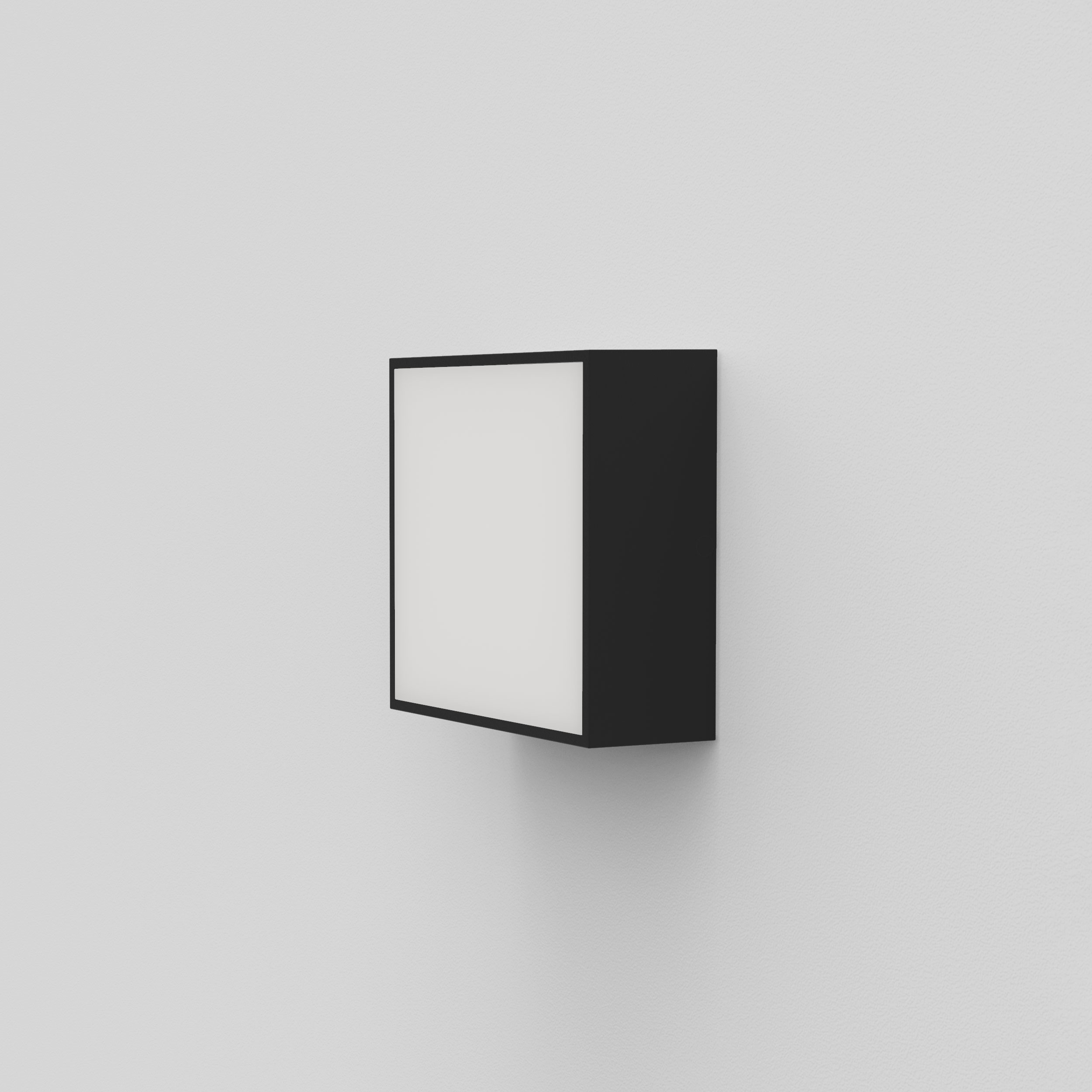 Kea Square 140 LED BL 3000K structuur zwart^^