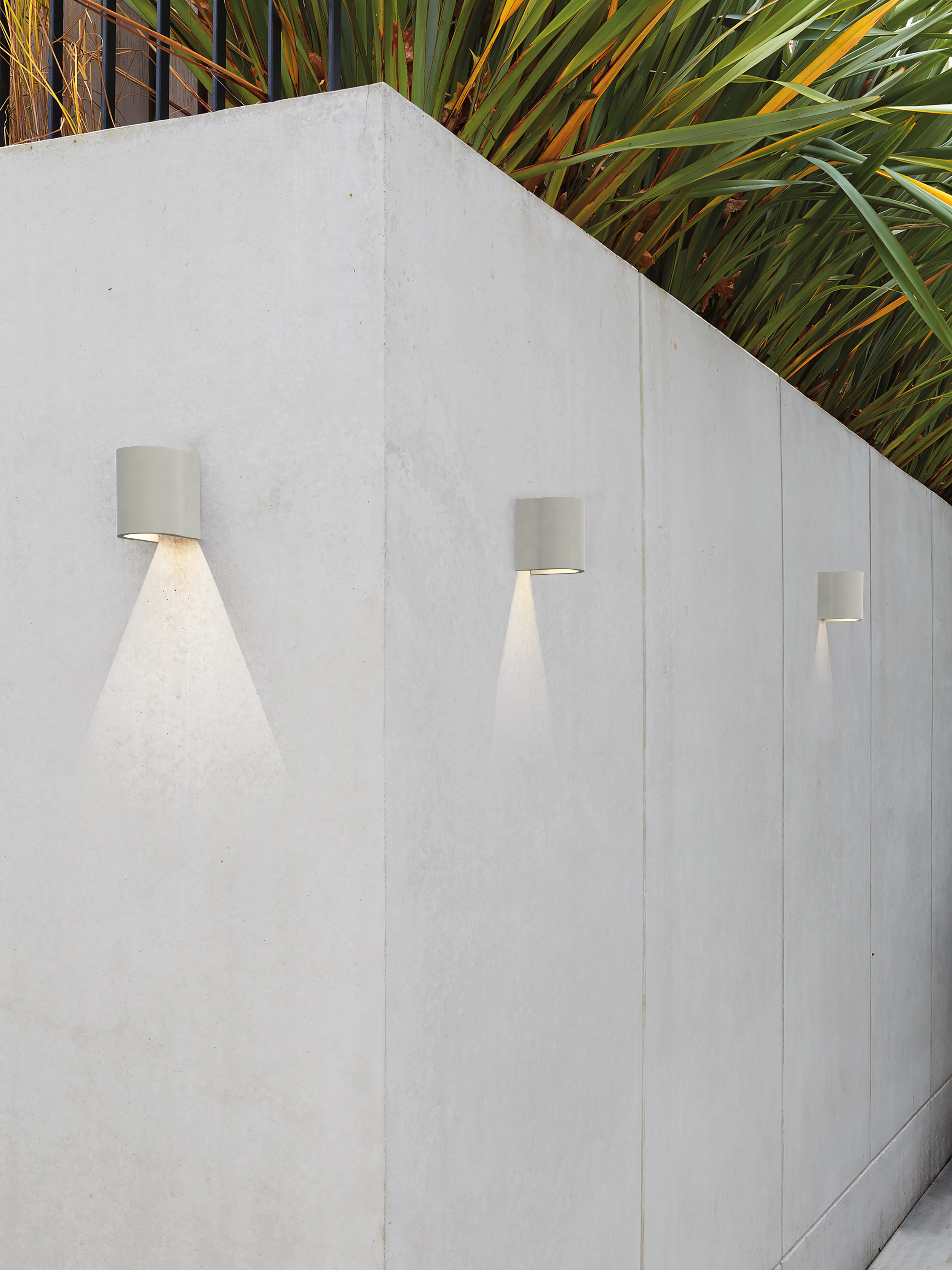 Dunbar 120 LED BWL 3000K mat concrete
