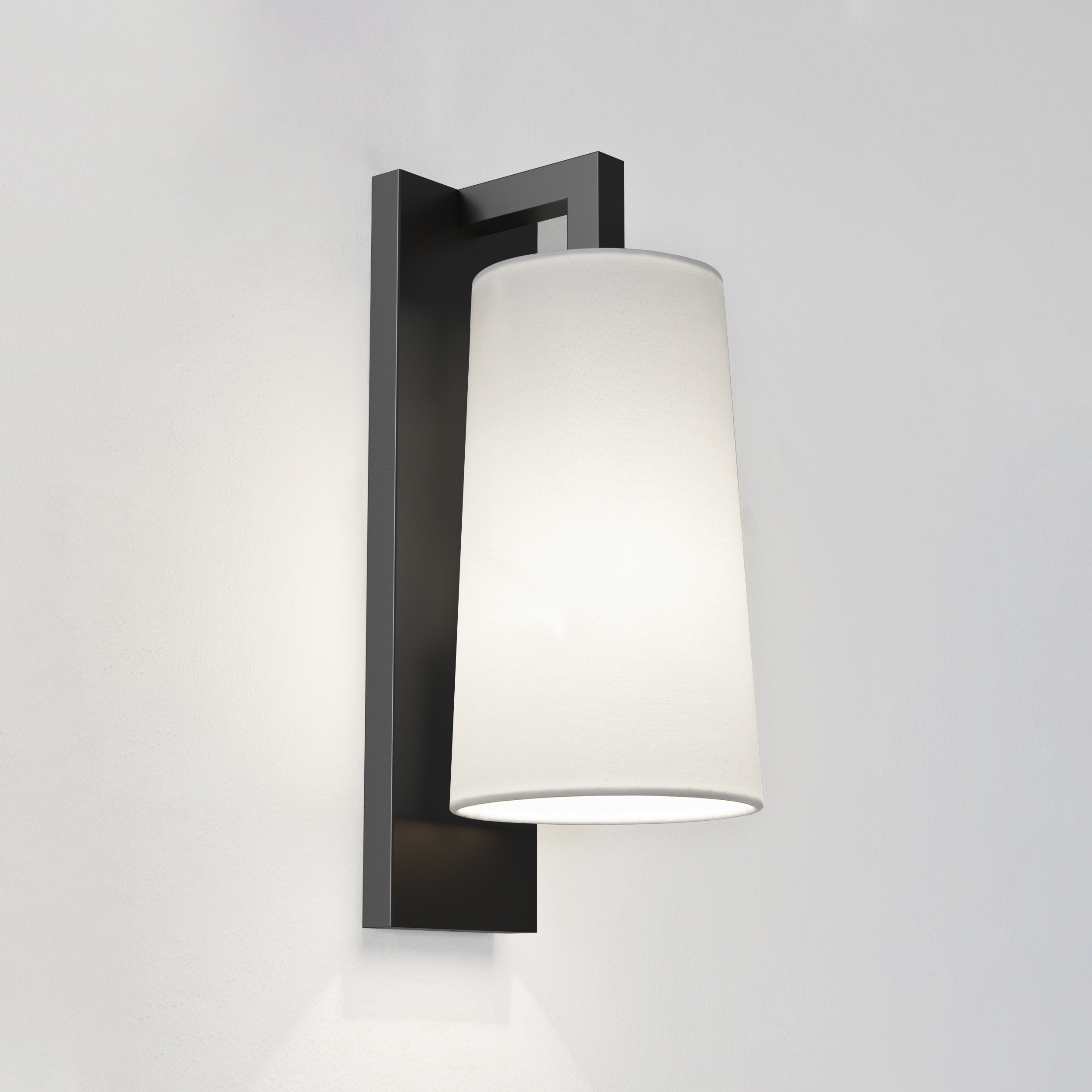 Lago 280 WL excl. E27 mat zwart