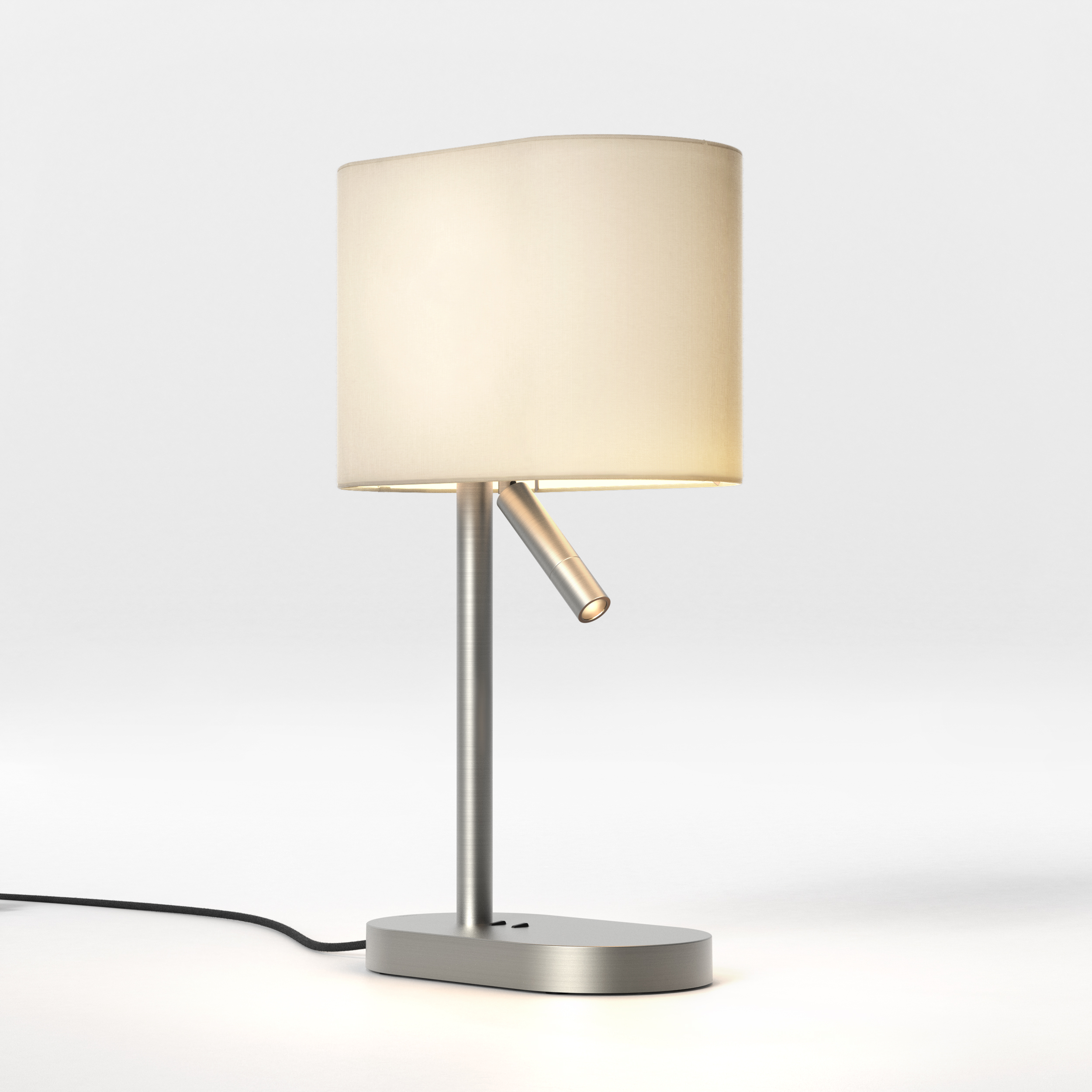Venn Table Reader TL 2700K excl. E27 mat nikkel