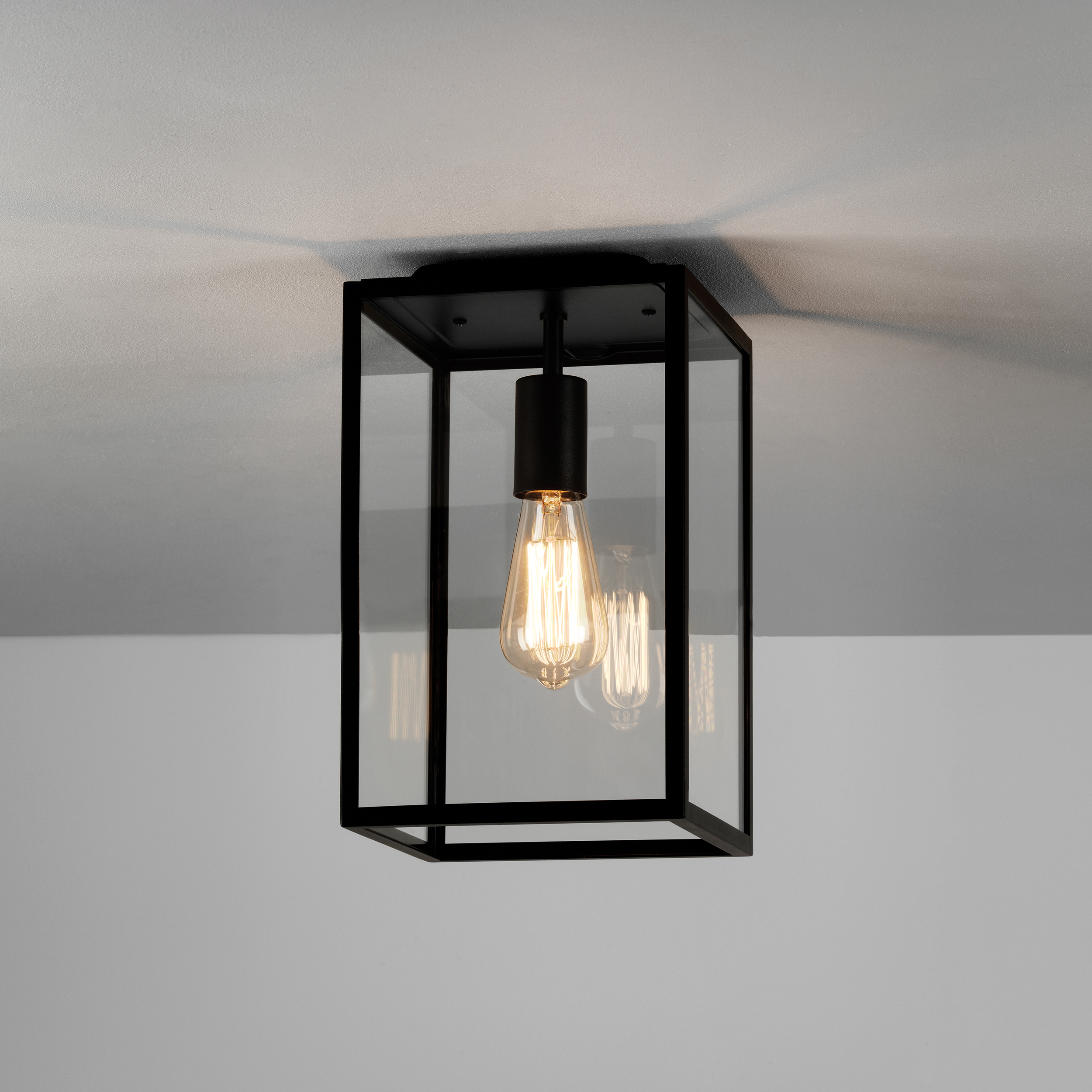 Homefield Ceiling BPL excl. E27 structuur zwart