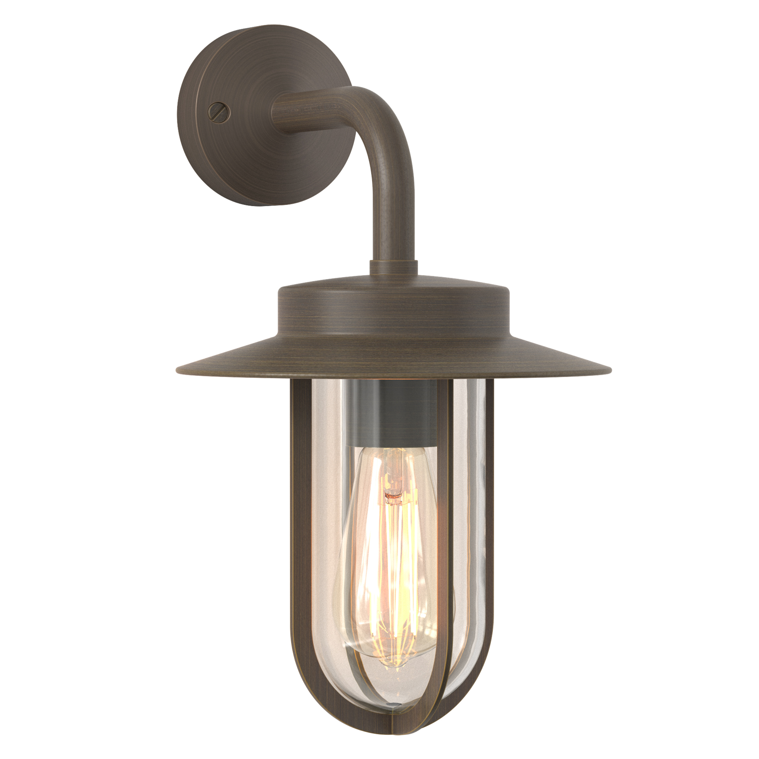 Montparnasse Wall BWL excl. E27 plated brons