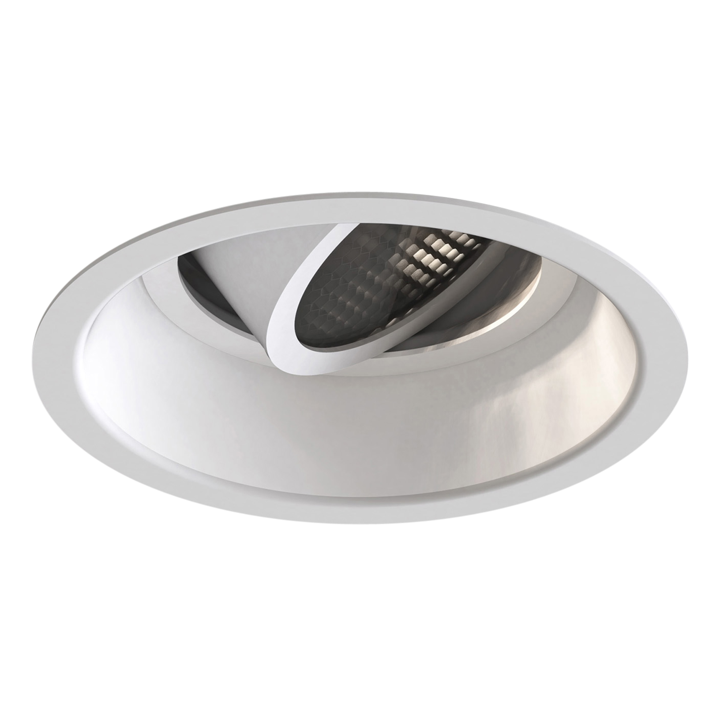 Minima Slimline Round Adjustable FR IBS excl. GU10 mat wit