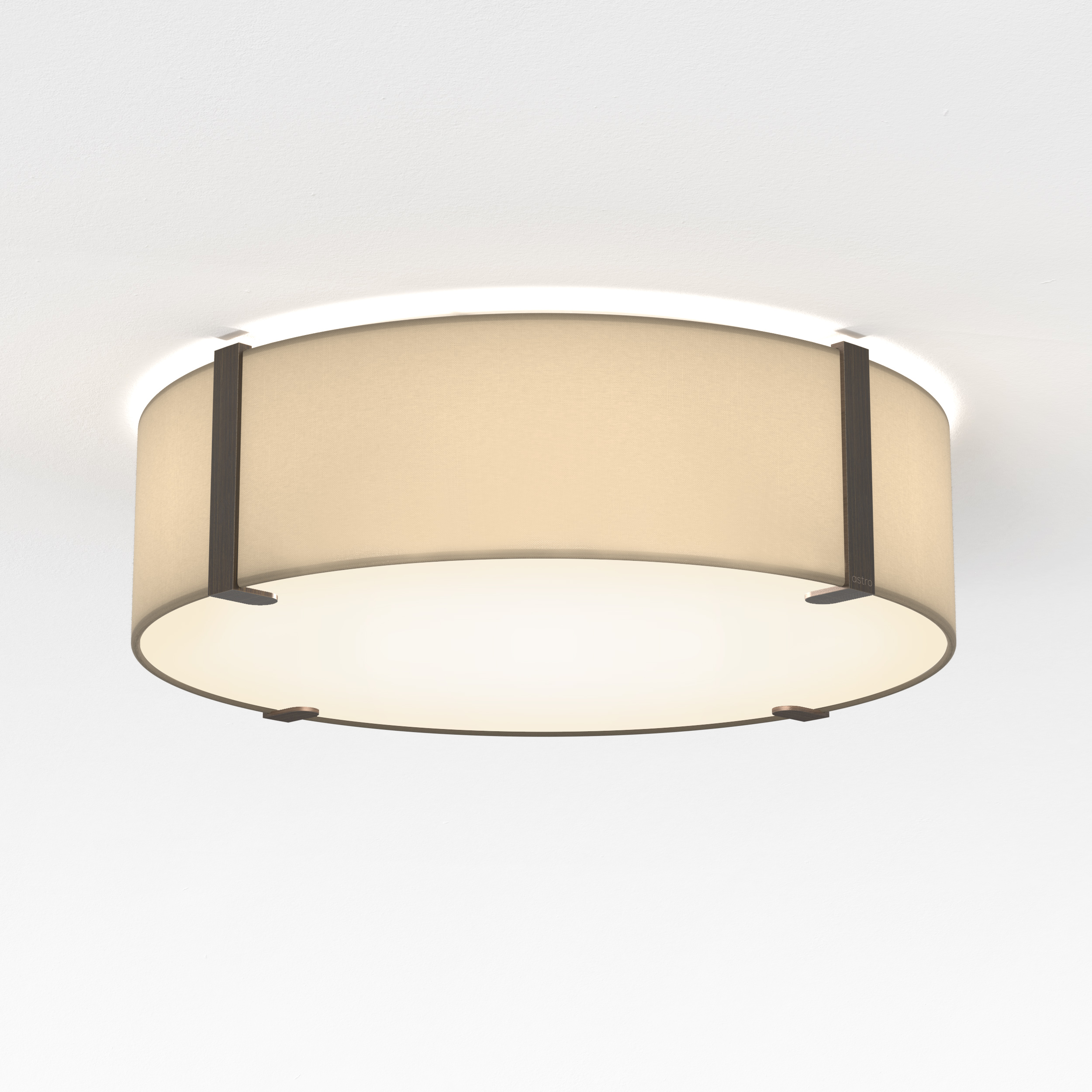 Kap Elba Round 450 putty stof