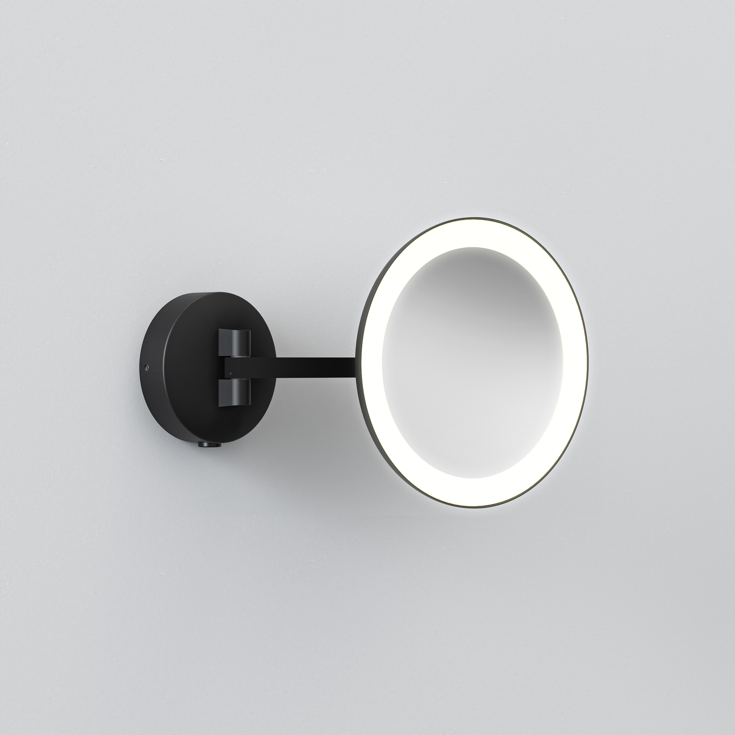 Mascali Round LED CS 2700K mat zwart