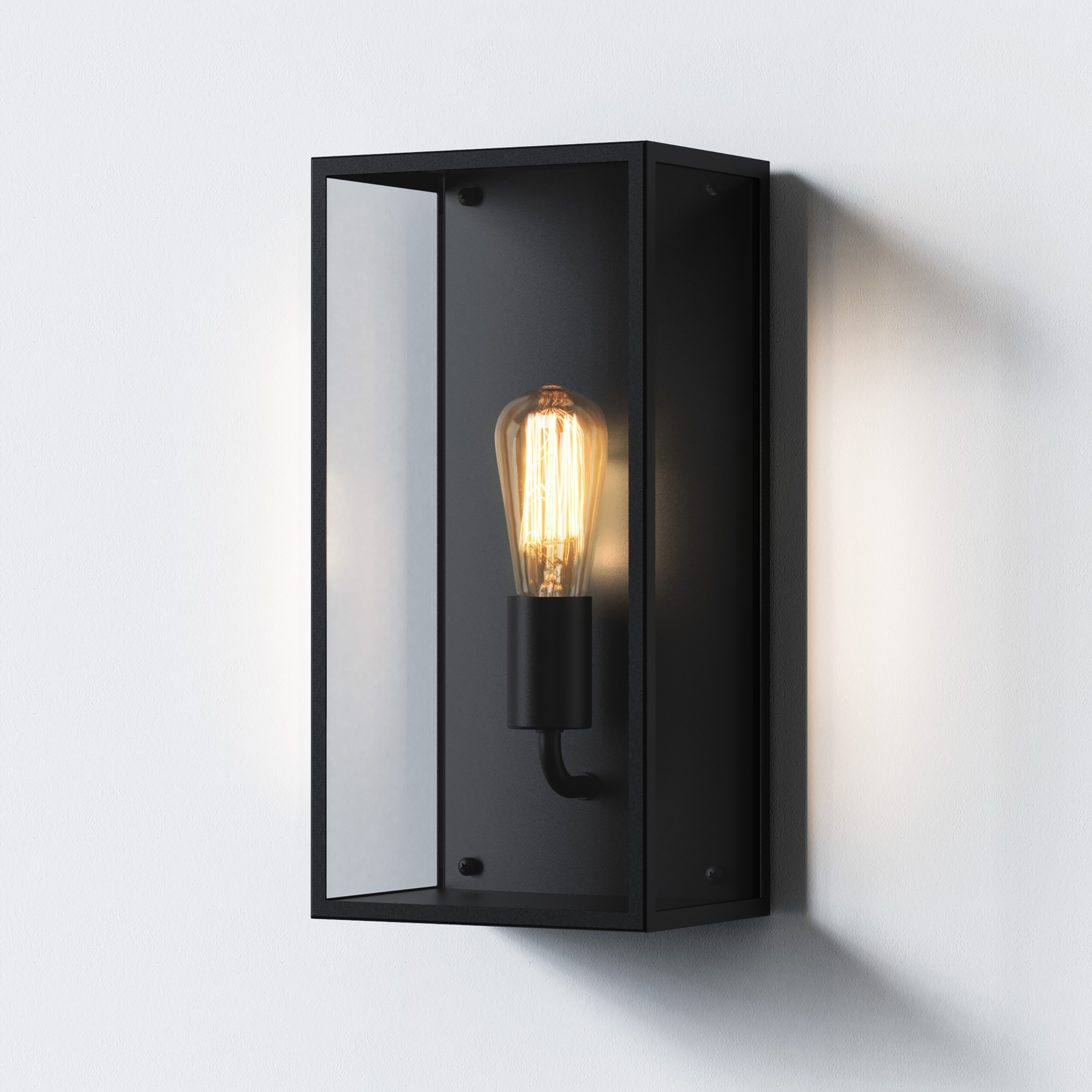 Messina 200 BWL excl. E27 structuur zwart