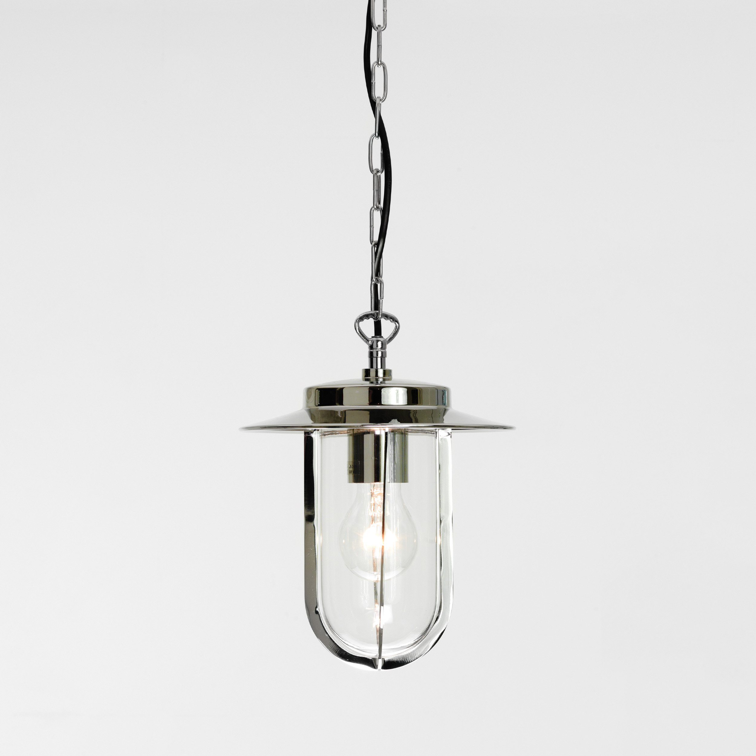 Montparnasse Pendant BHL excl. E27 gep. nikkel