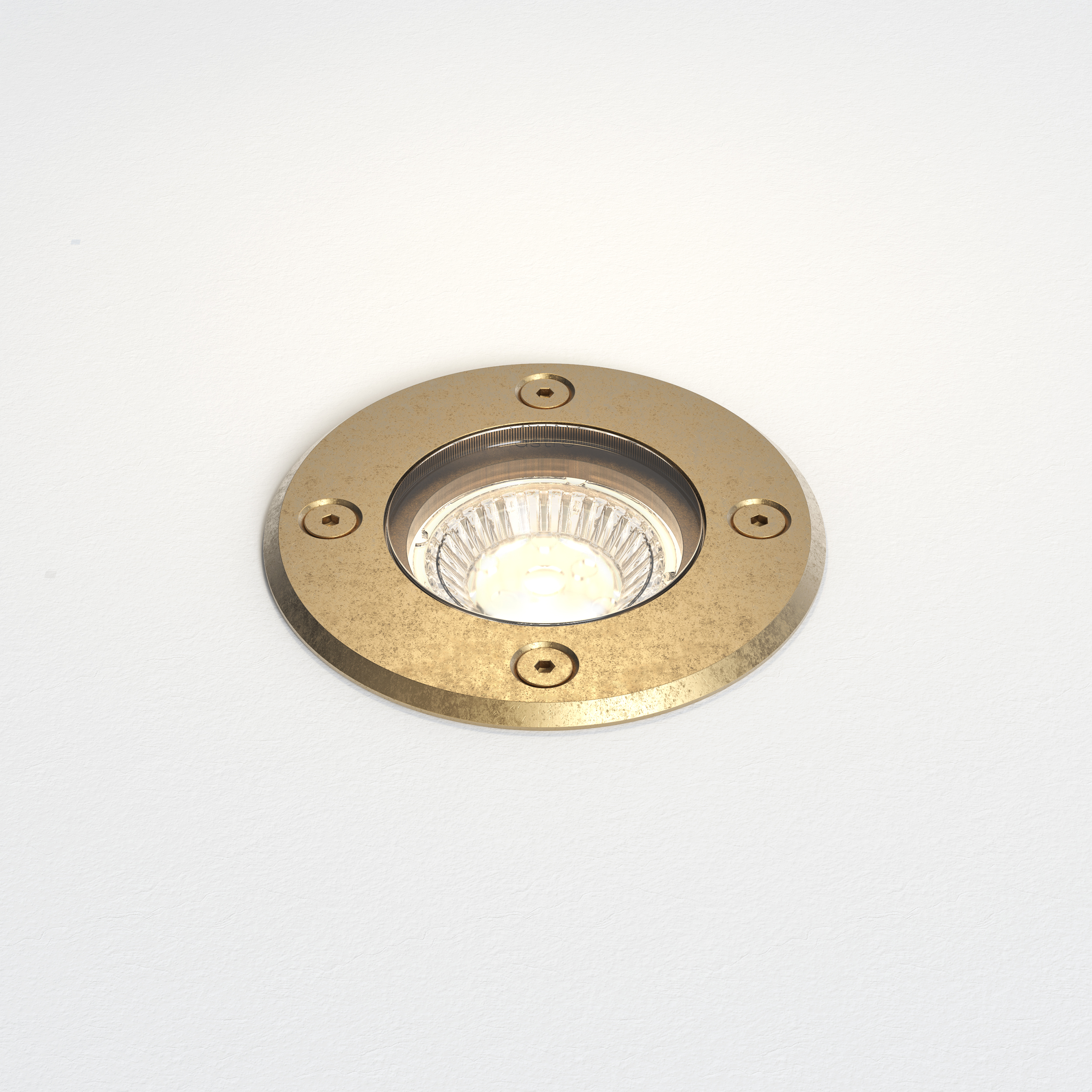 Gramos Round BGS excl. GU10 massief messing