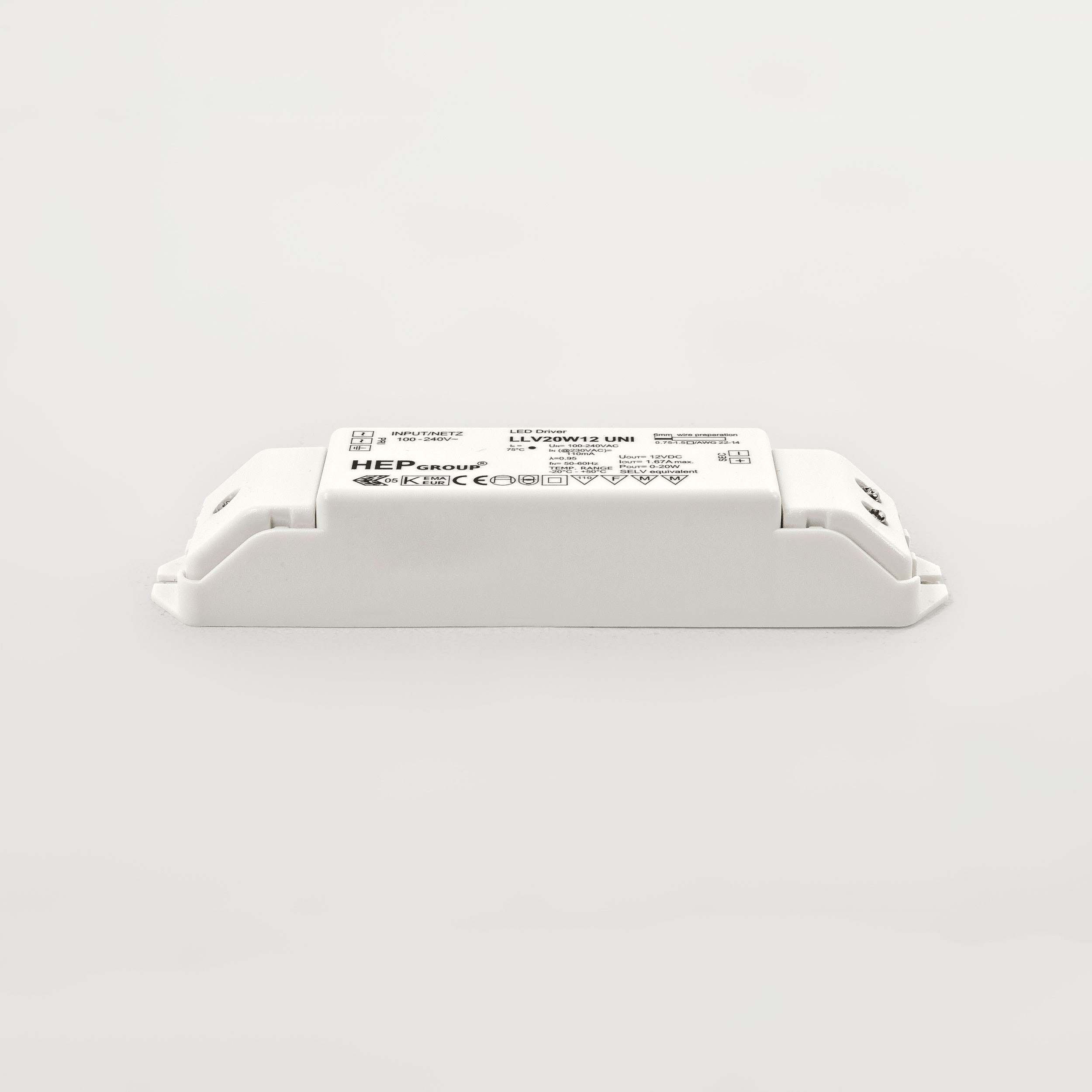 HEP LED driver 350mA 1-10.5W 1-10V dim