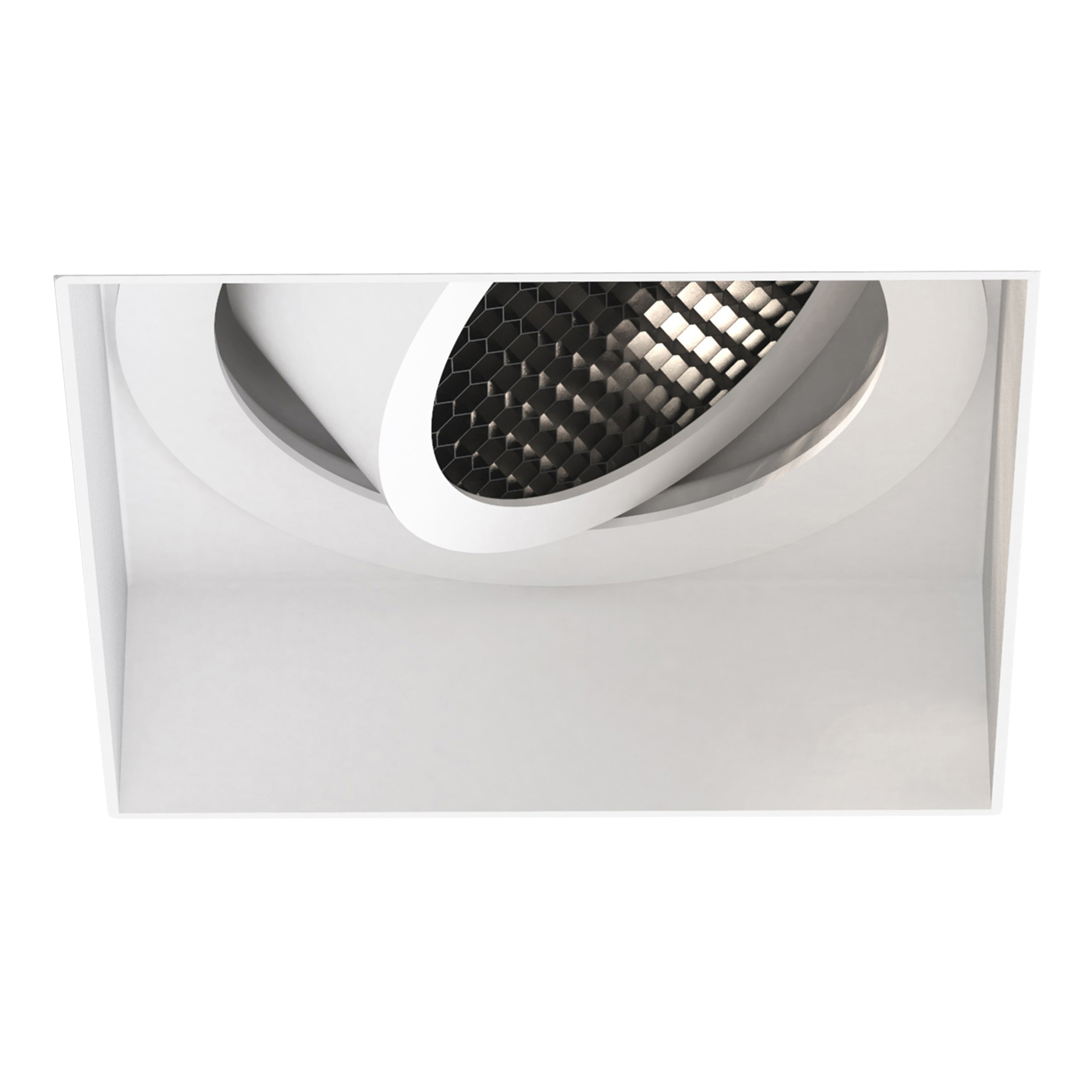 Trimless Square Adjustable IBS excl. GU10 mat wit