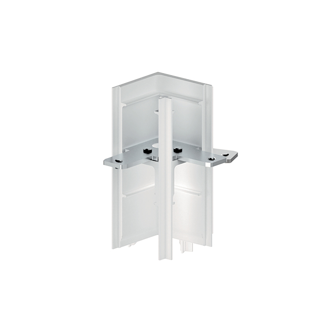 48V Double Track Corner Joint wit