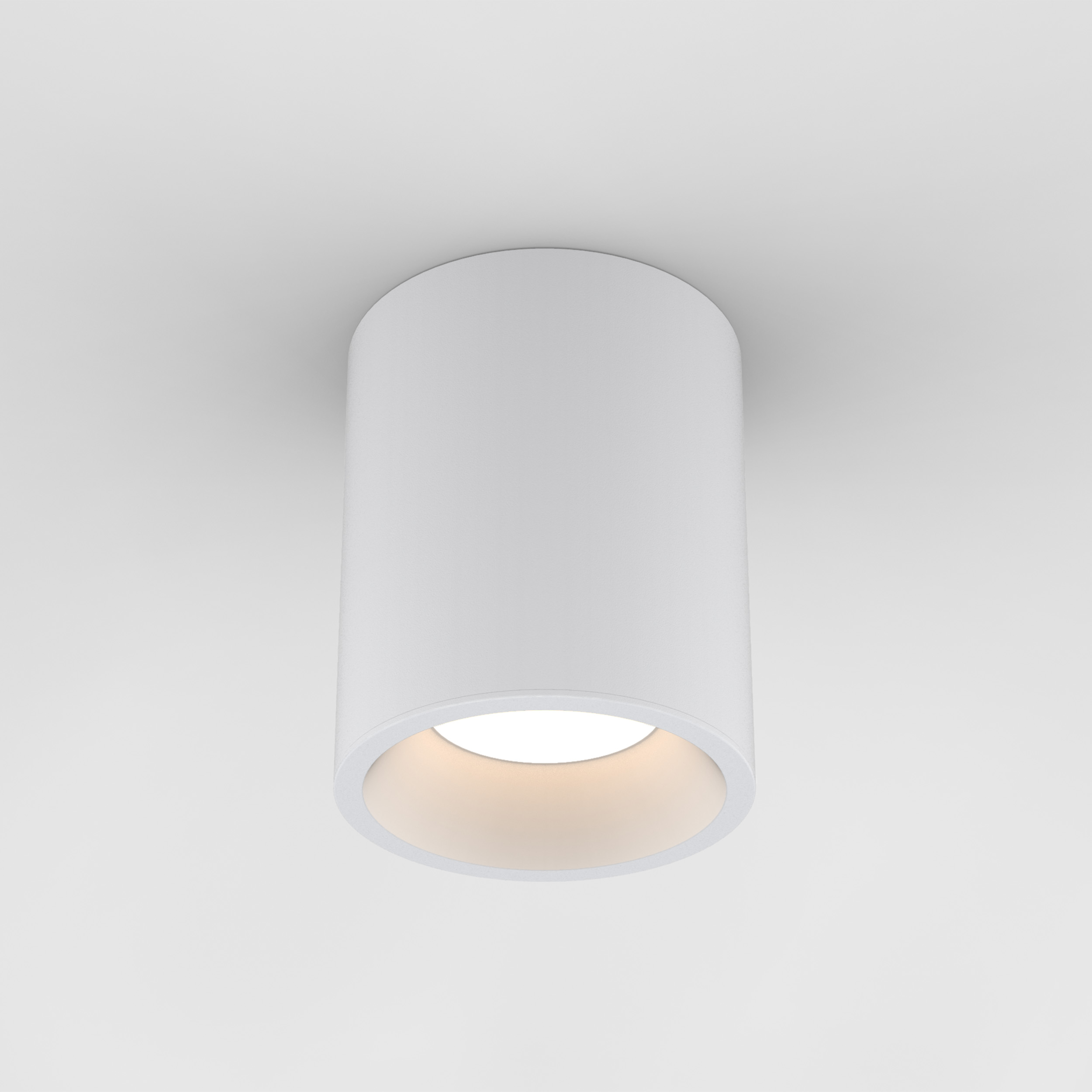 Kos Round 140 LED OBS 3000K AC dim structuur wit