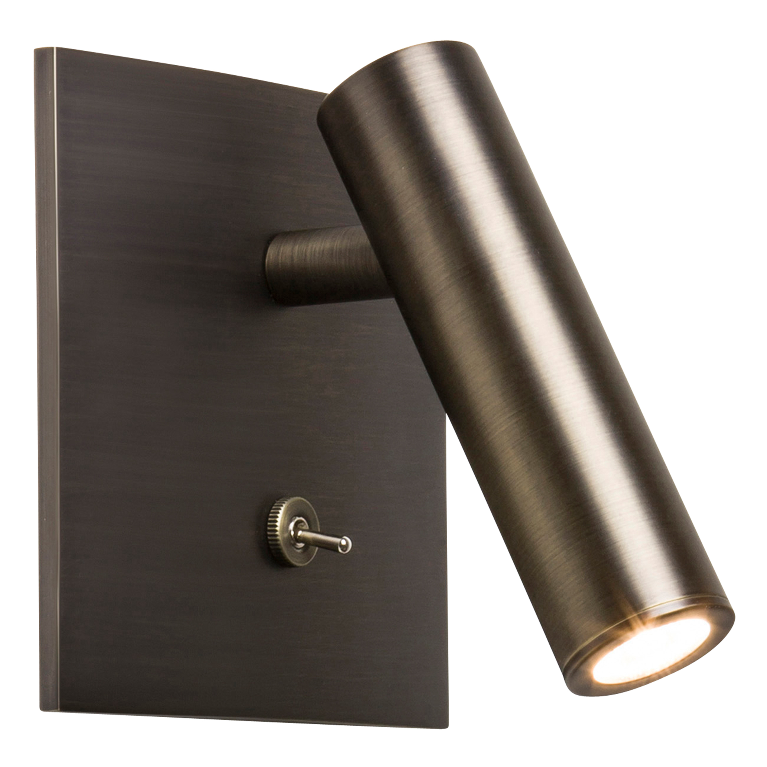 Enna Square Switched LED WL 2700K brons