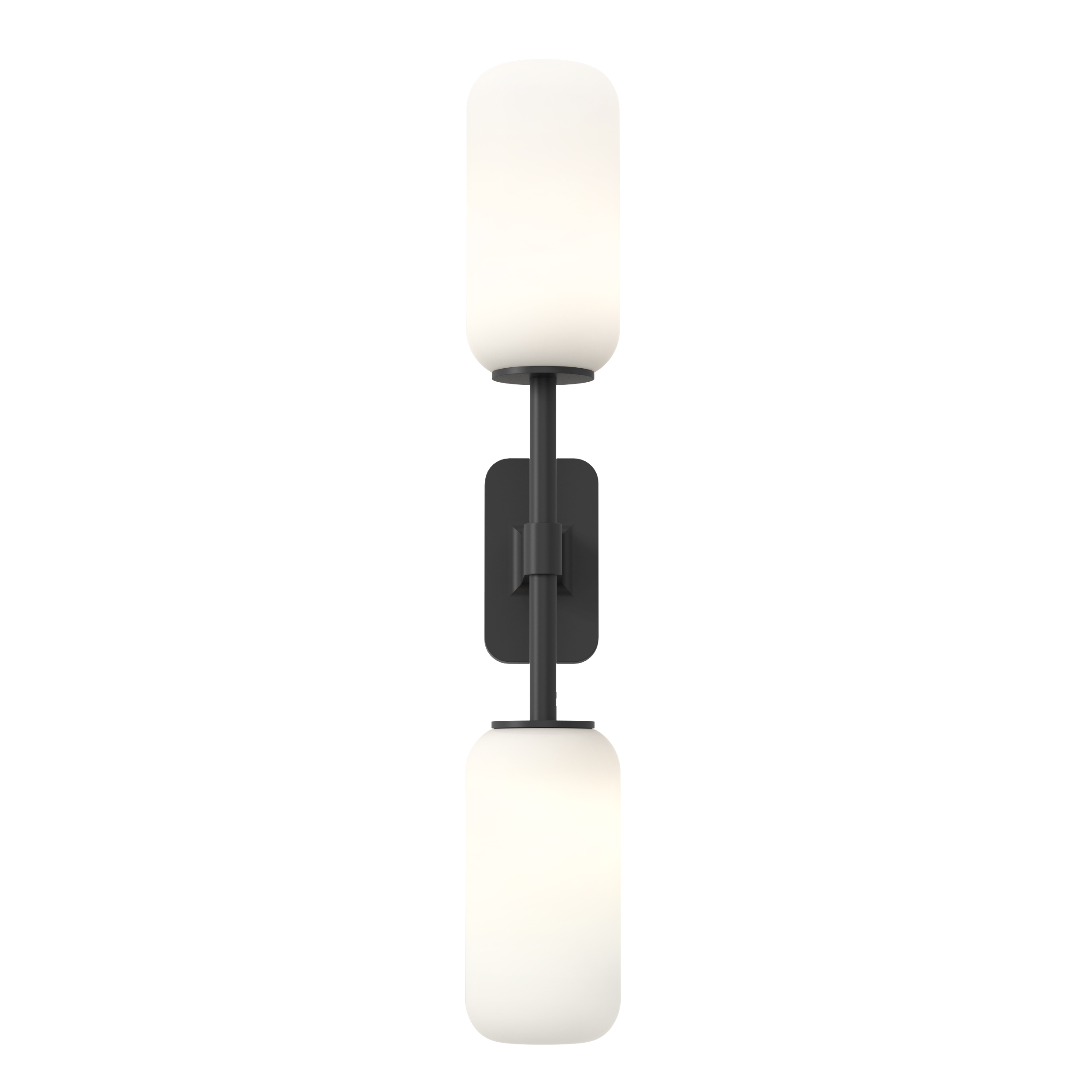 Tacoma Twin WL excl. 2x G9 mat zwart