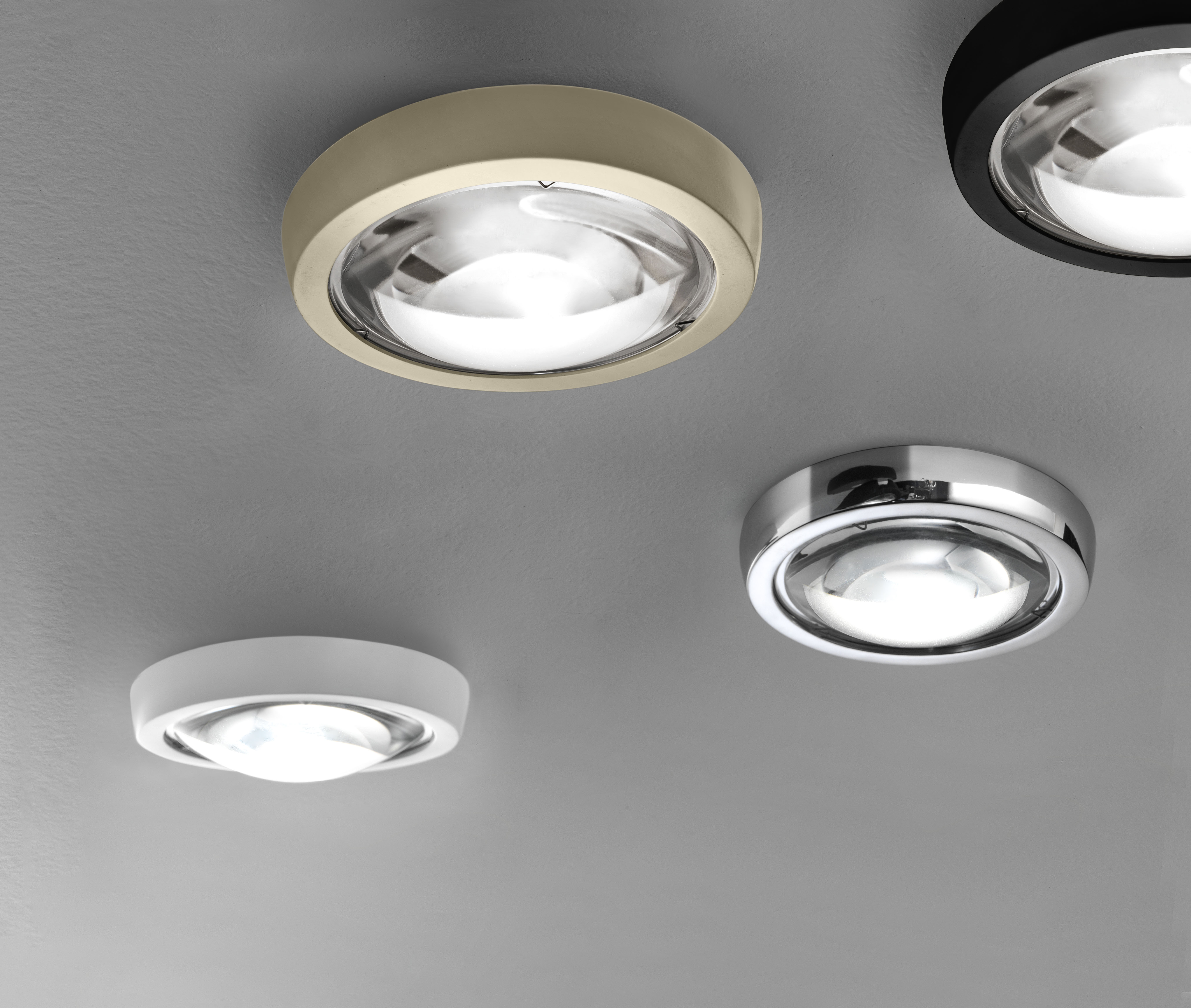 Lodes Nautilus spot plafondlamp 2700K mat champagne