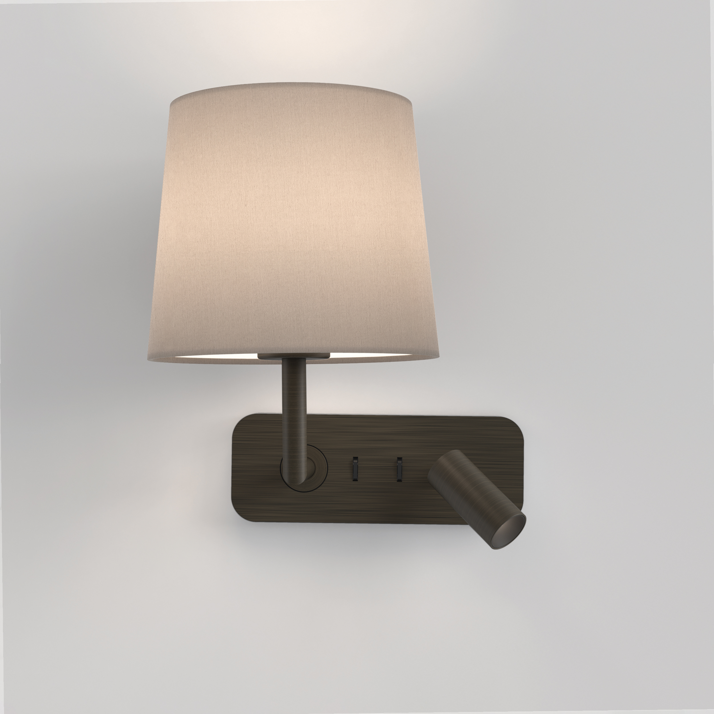Side by Side LED WL 2700K brons