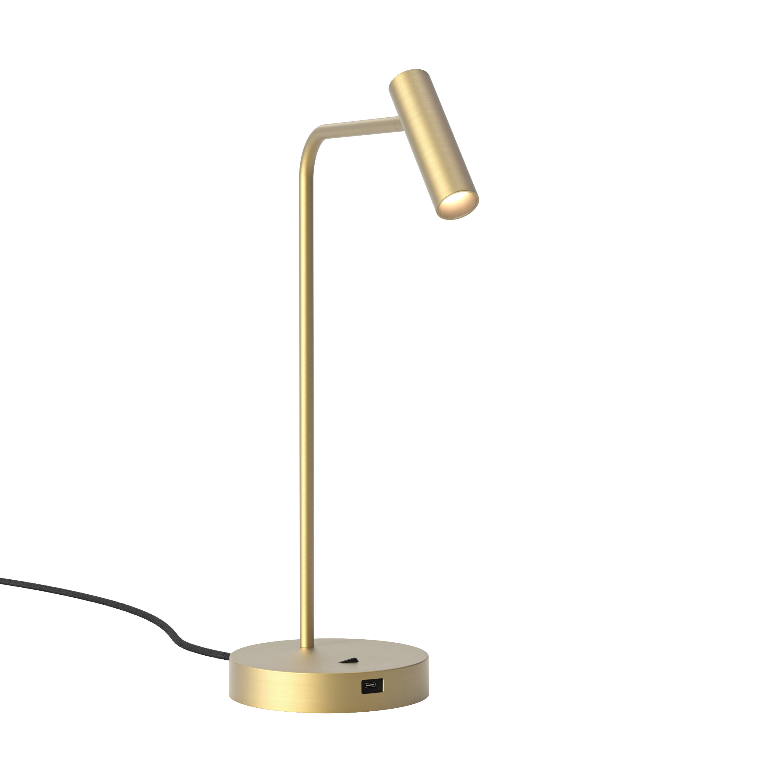 Enna Desk USB LED TL 2700K mat goud