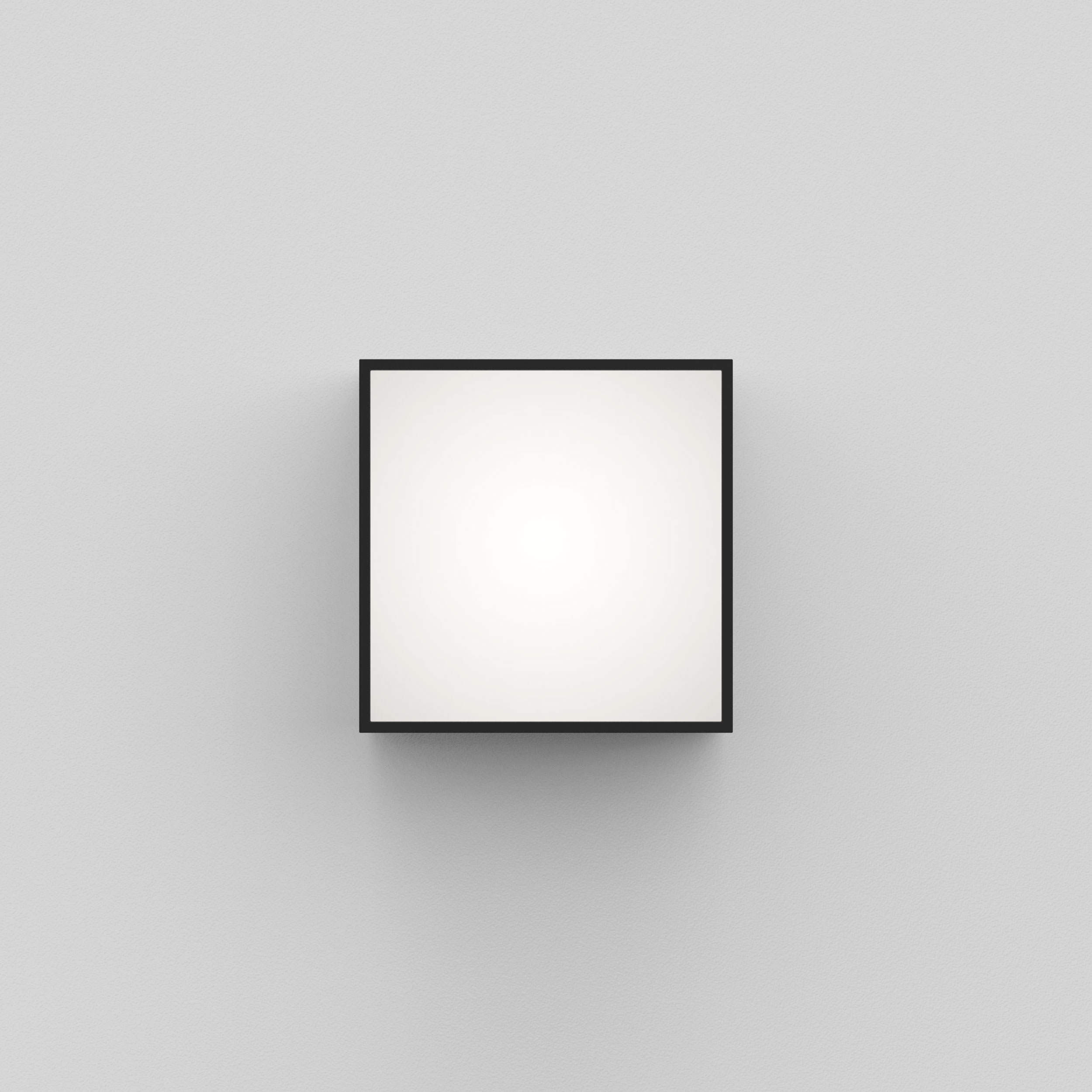 Kea Square 140 LED BL 3000K structuur zwart^^