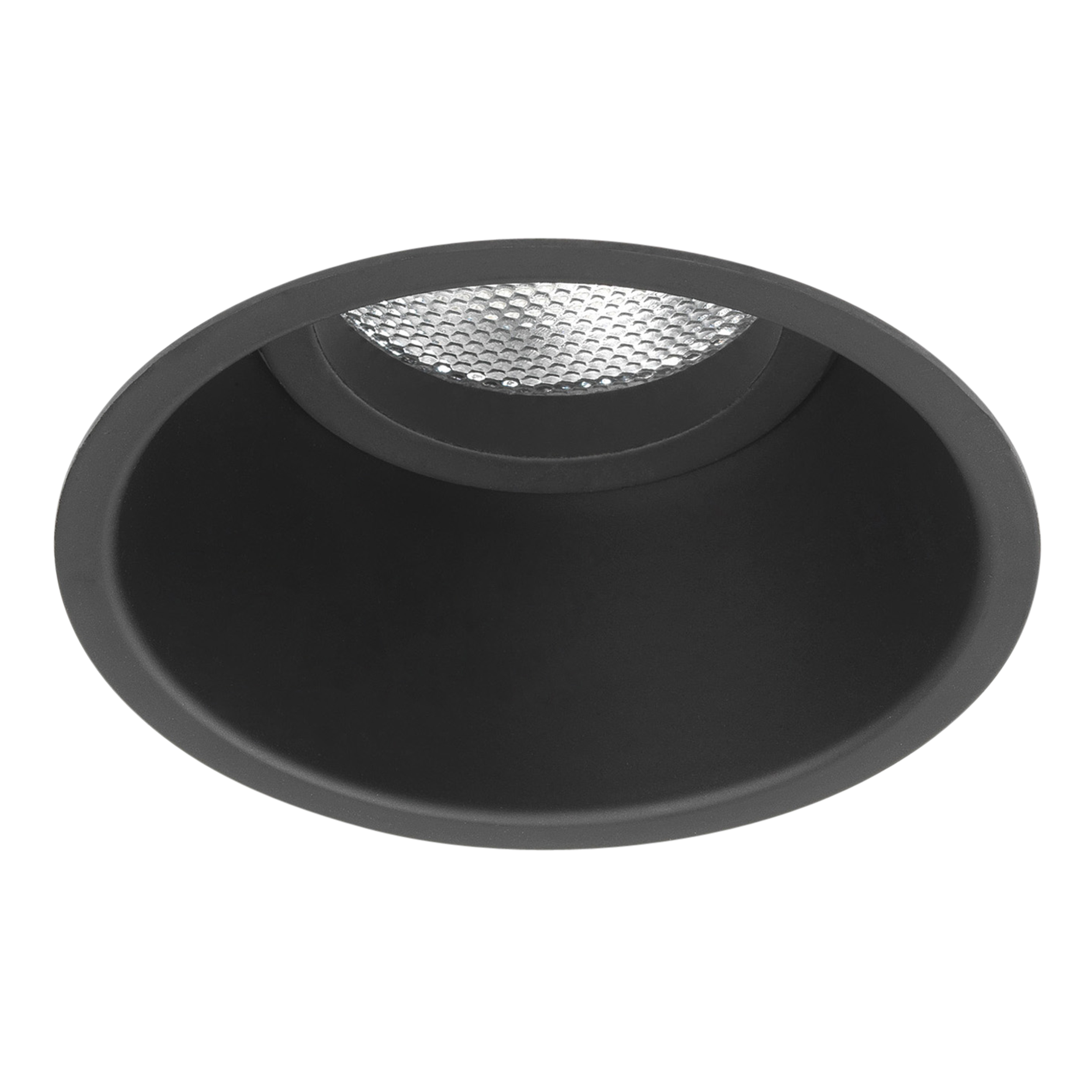 Minima Round Fixed IBS excl. GU10 mat zwart
