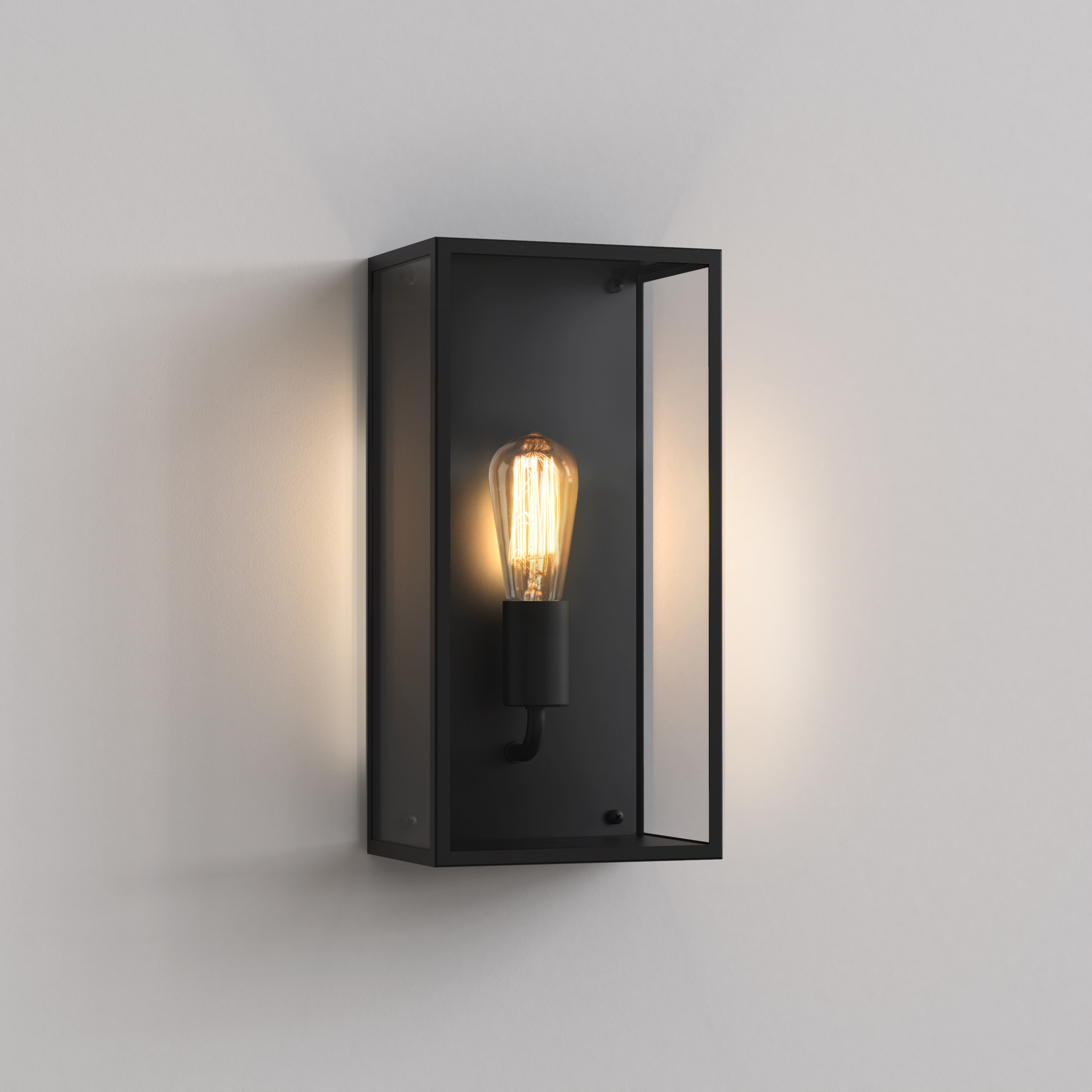 Messina 200 BWL excl. E27 structuur zwart