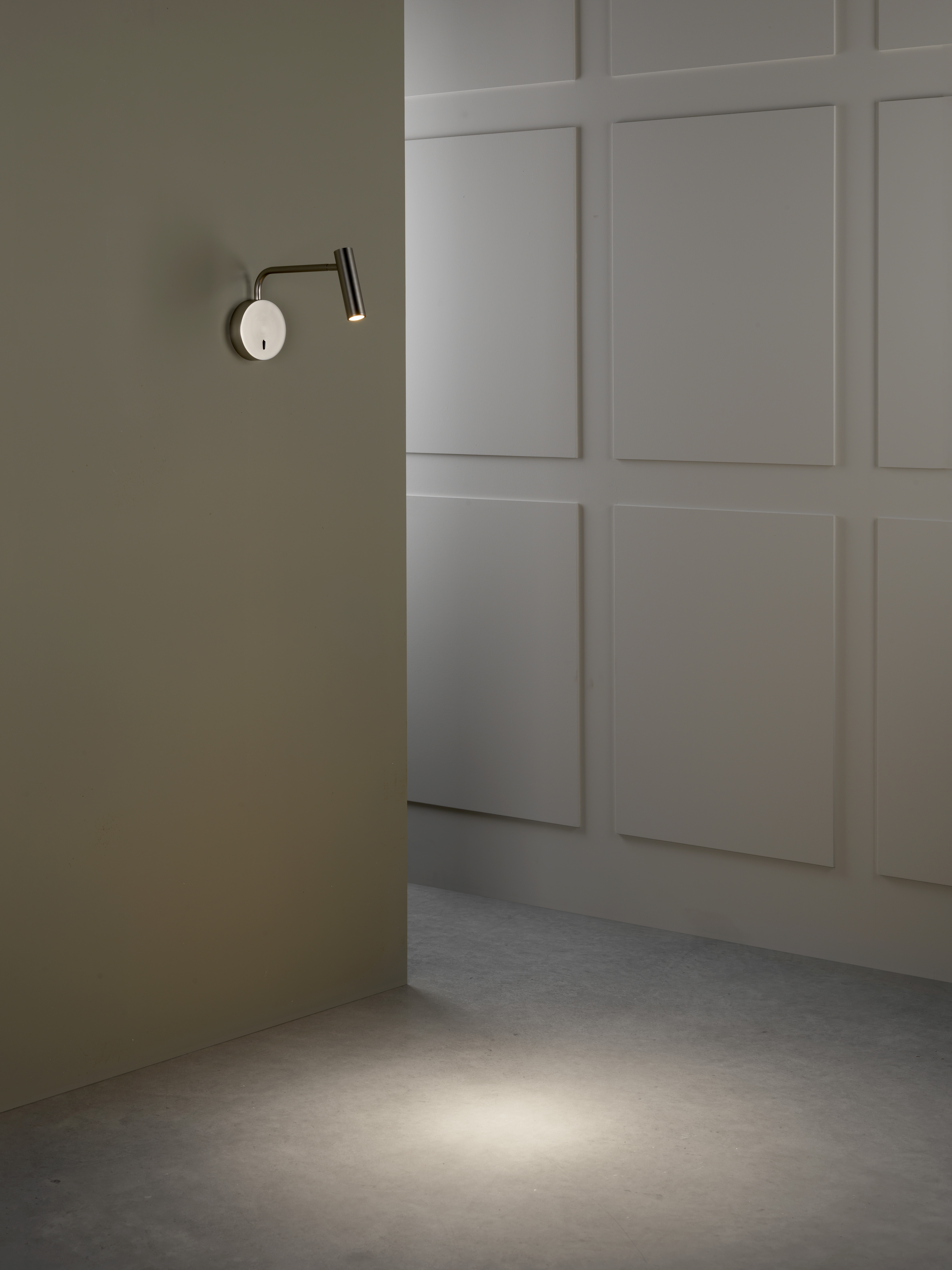 Enna Wall LED WL 2700K mat nikkel