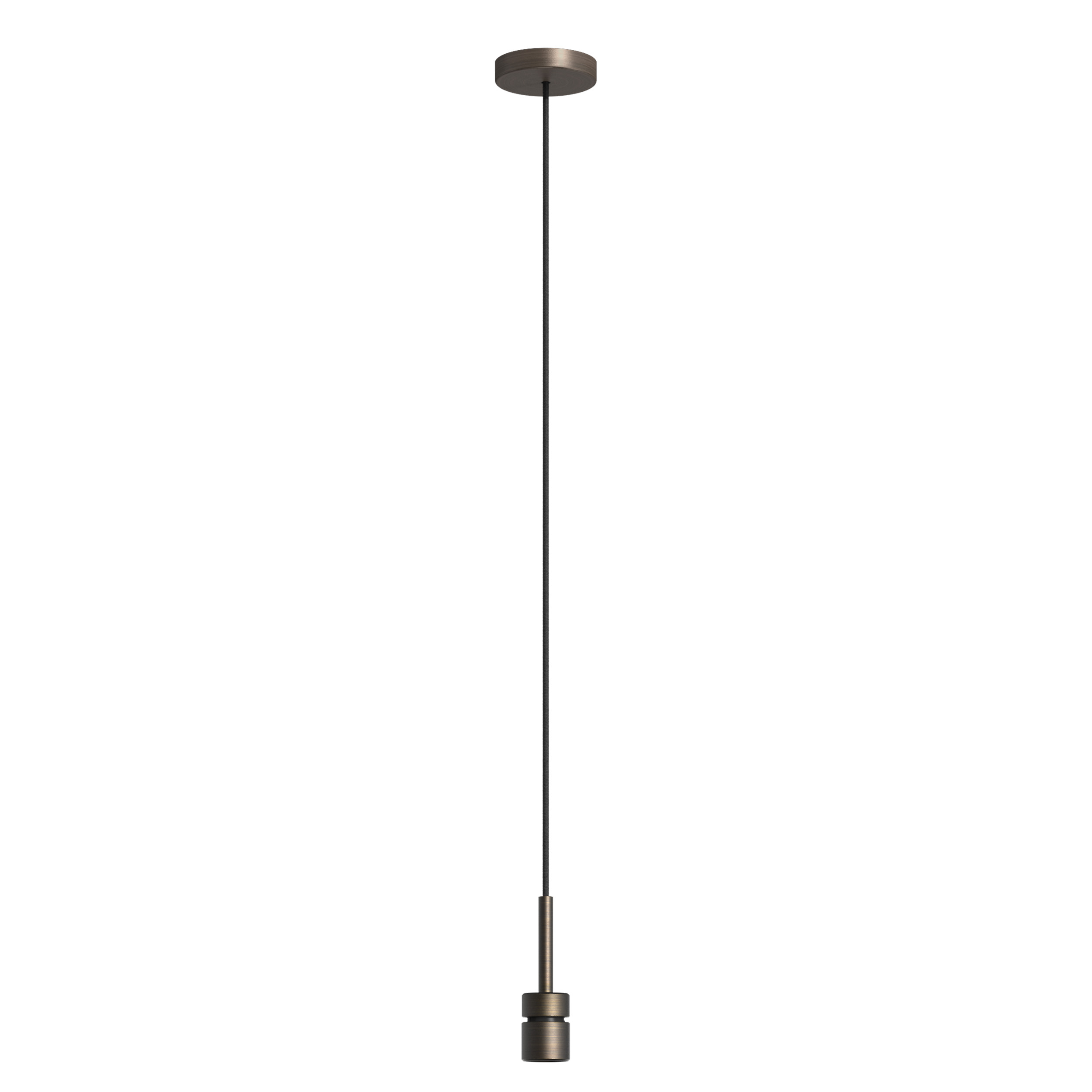 Pendant Suspension Kit 4 HL excl. E27 brons