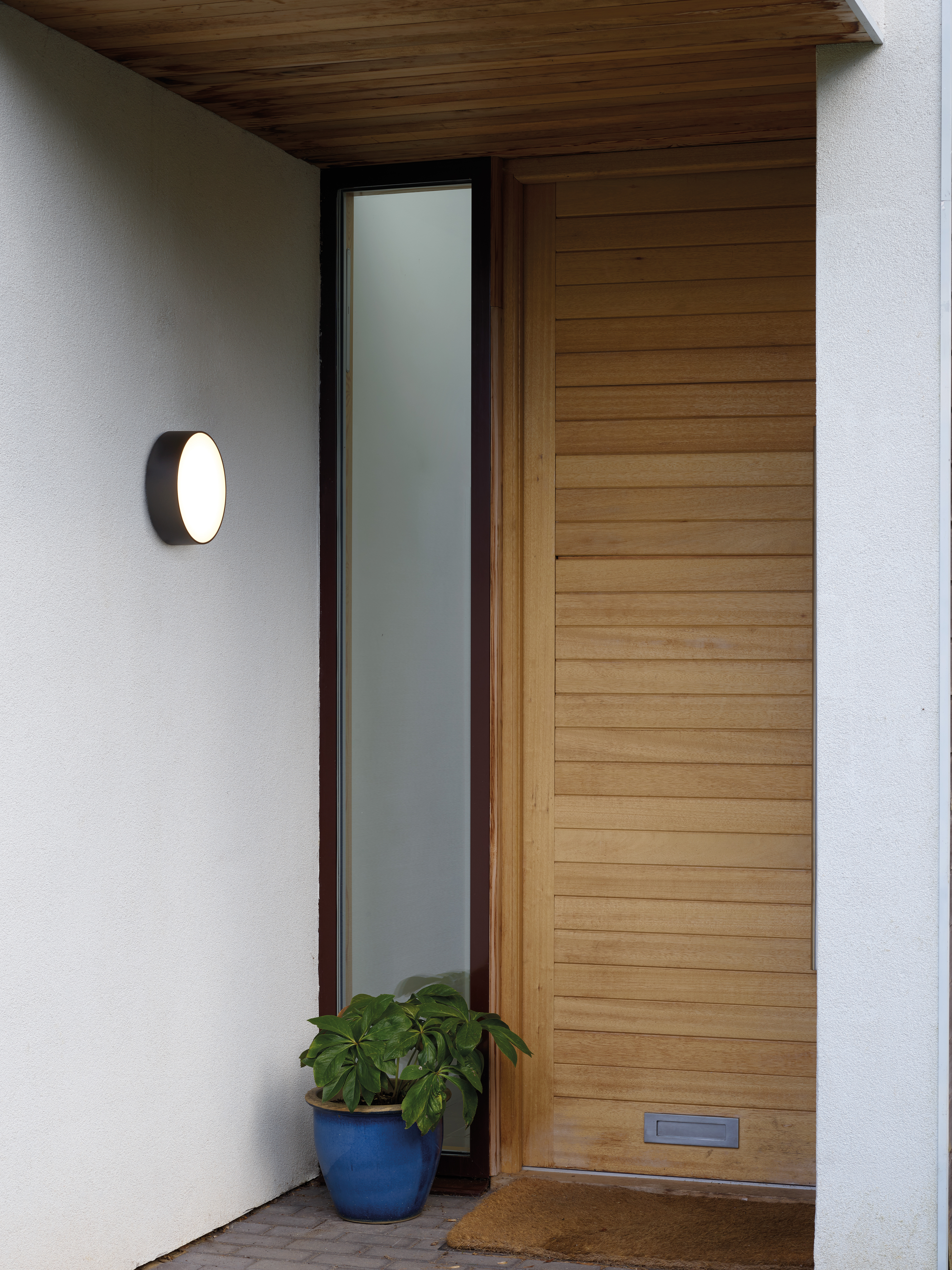 Kea Round 250 LED BL 3000K structuur zwart