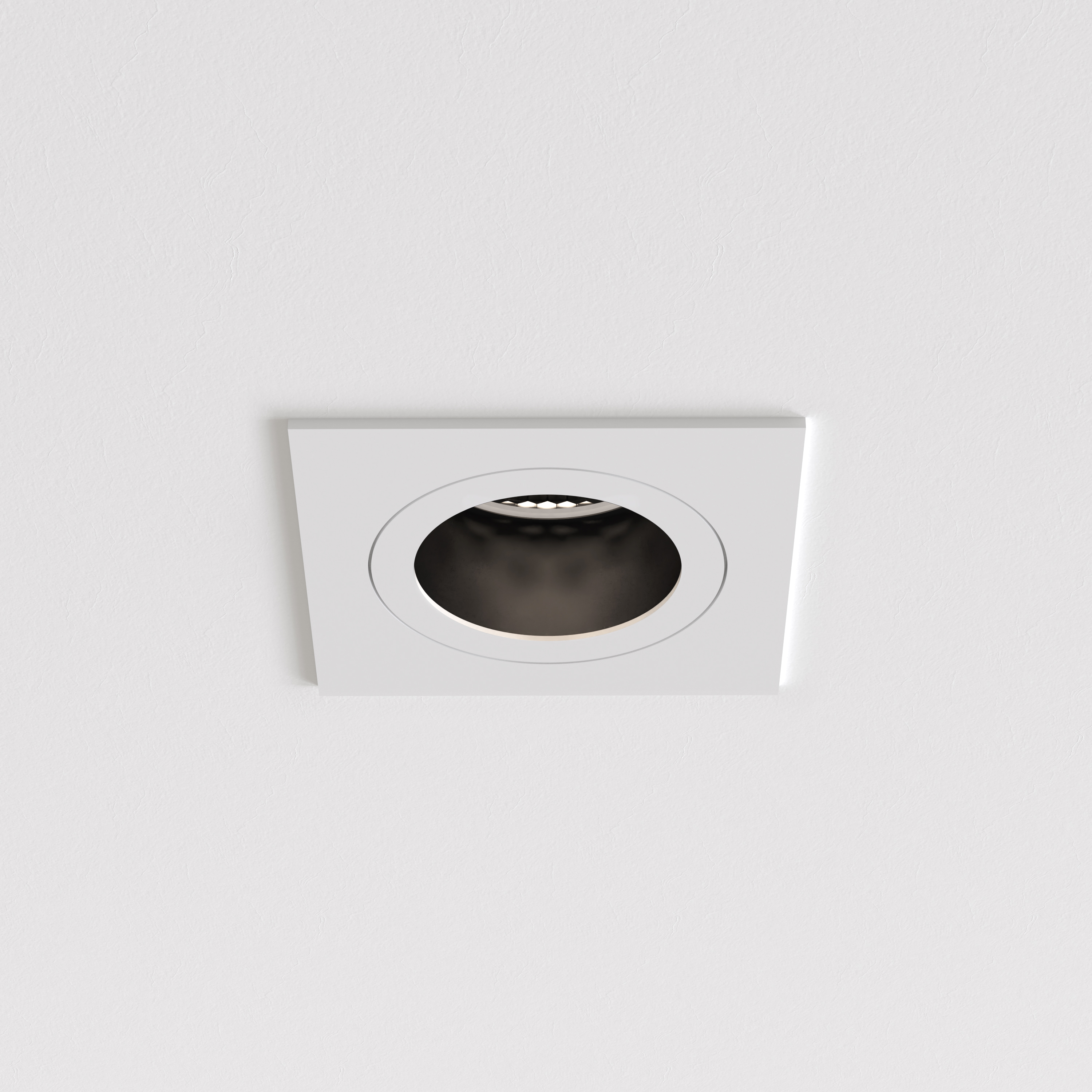 Pinhole Slimline Square Fixed FR IBS IP65 excl. GU10 mat wit