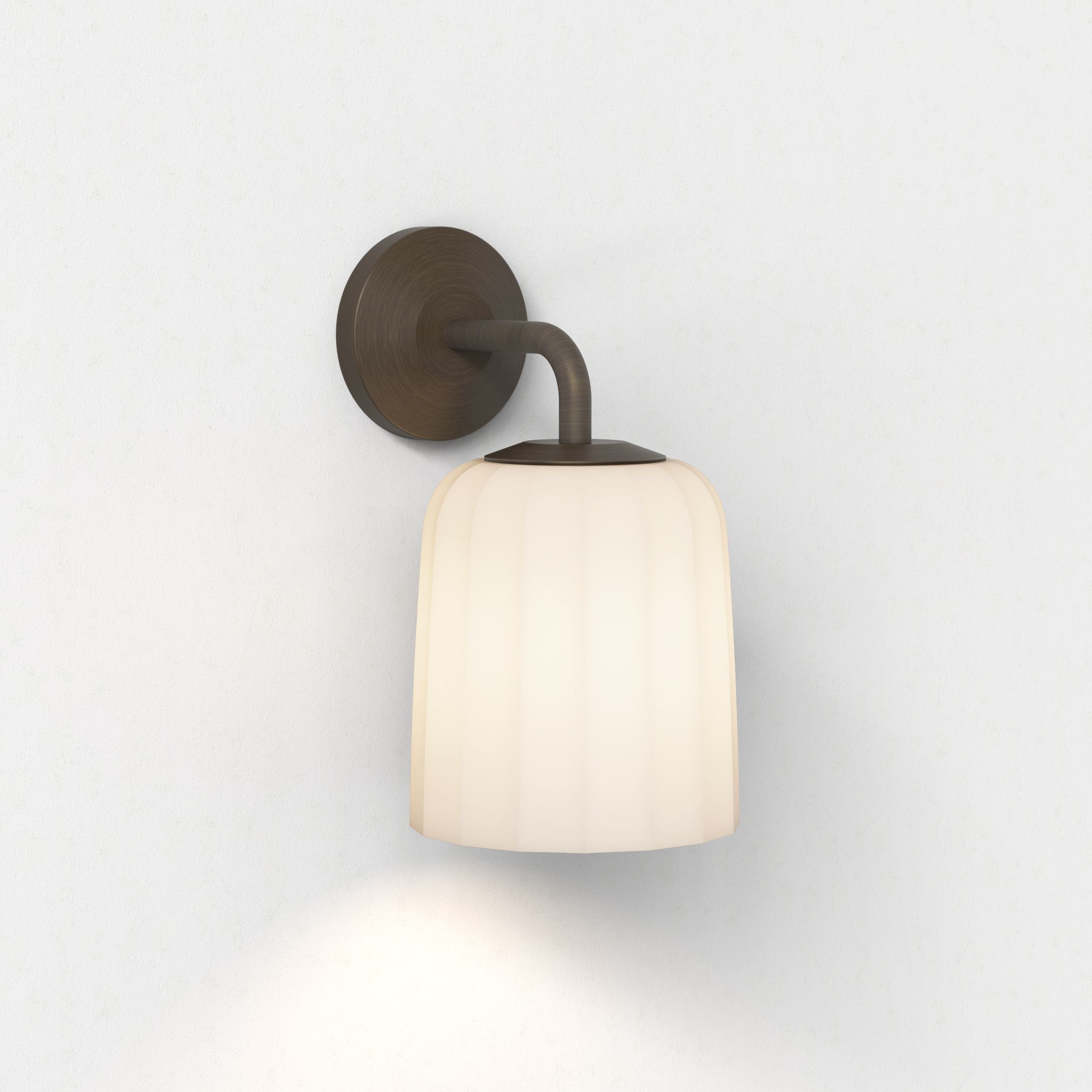 Veo Lantern WL excl. E27 brons