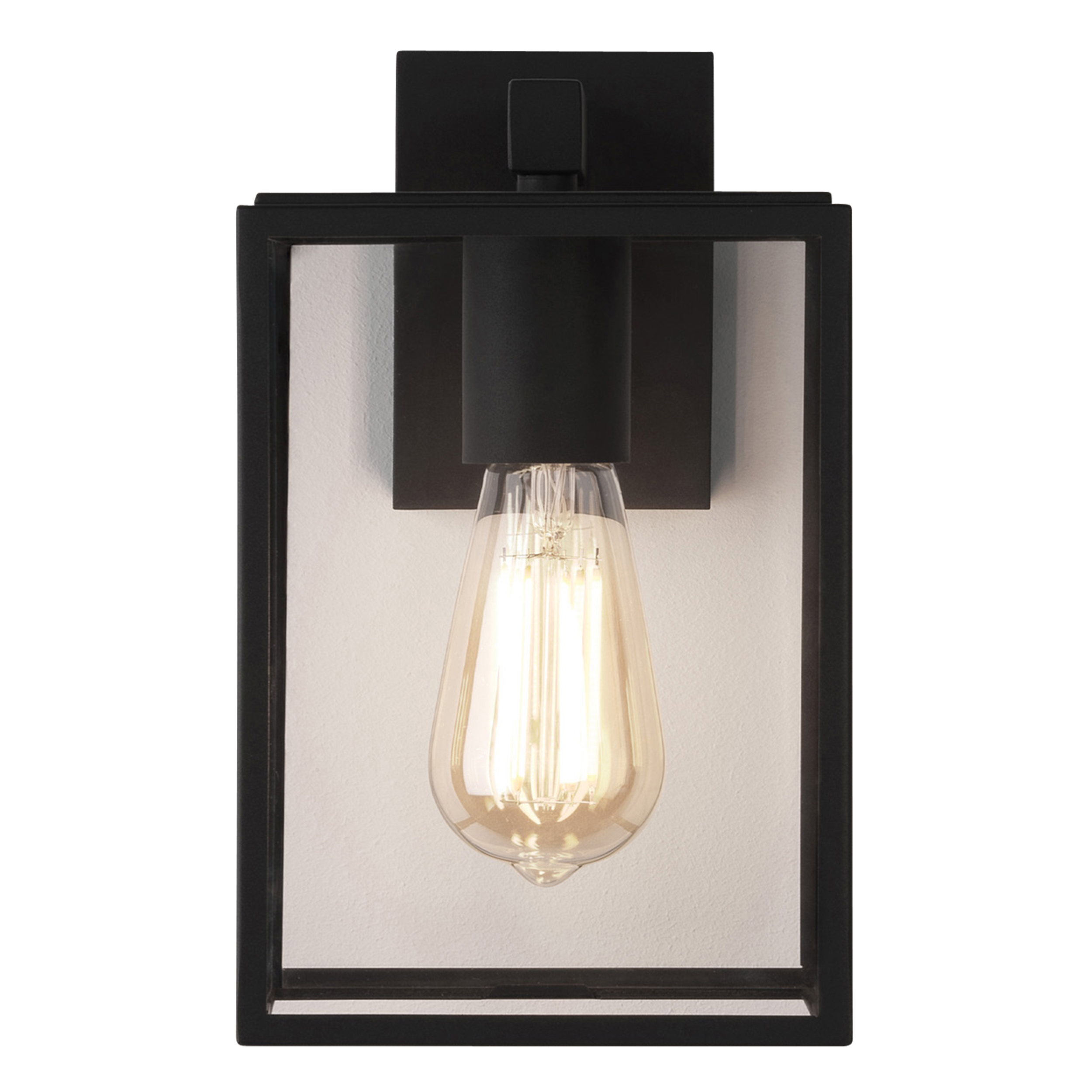Box Lantern 270 BWL excl. E27 structuur zwart