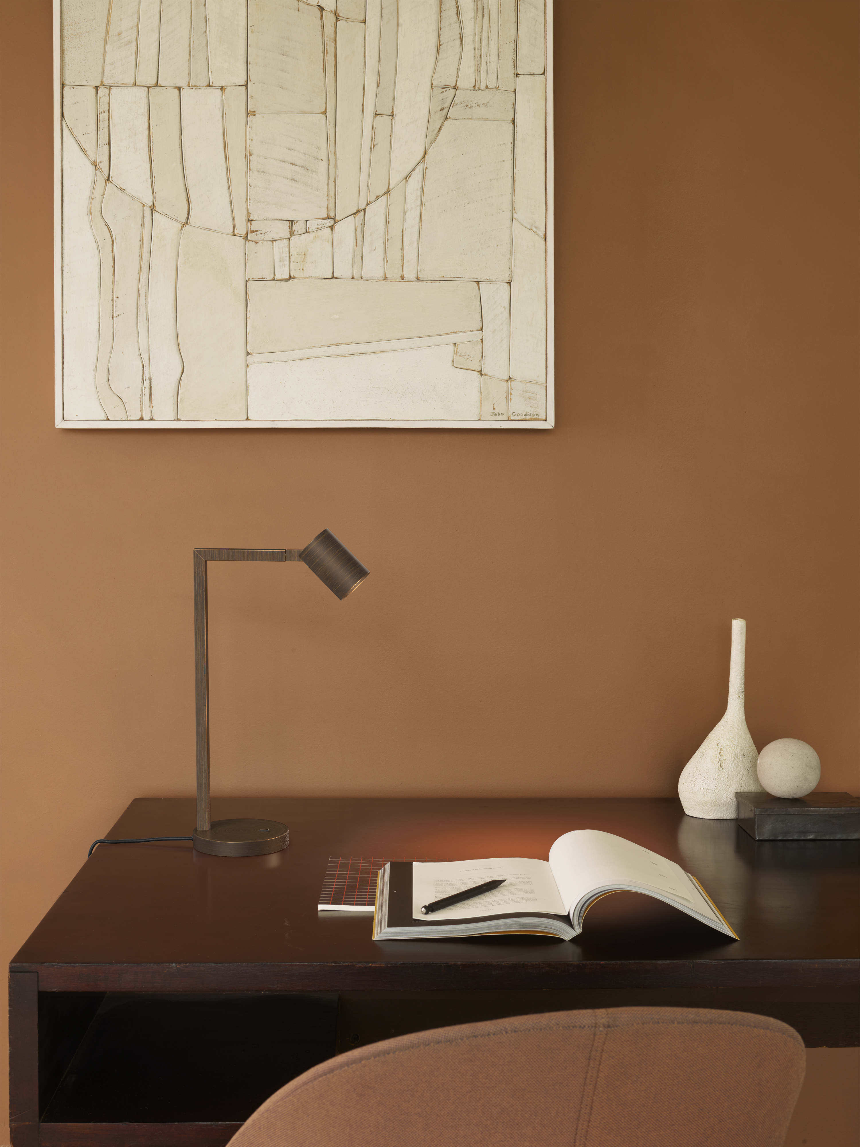Ascoli Desk TL excl. GU10 brons