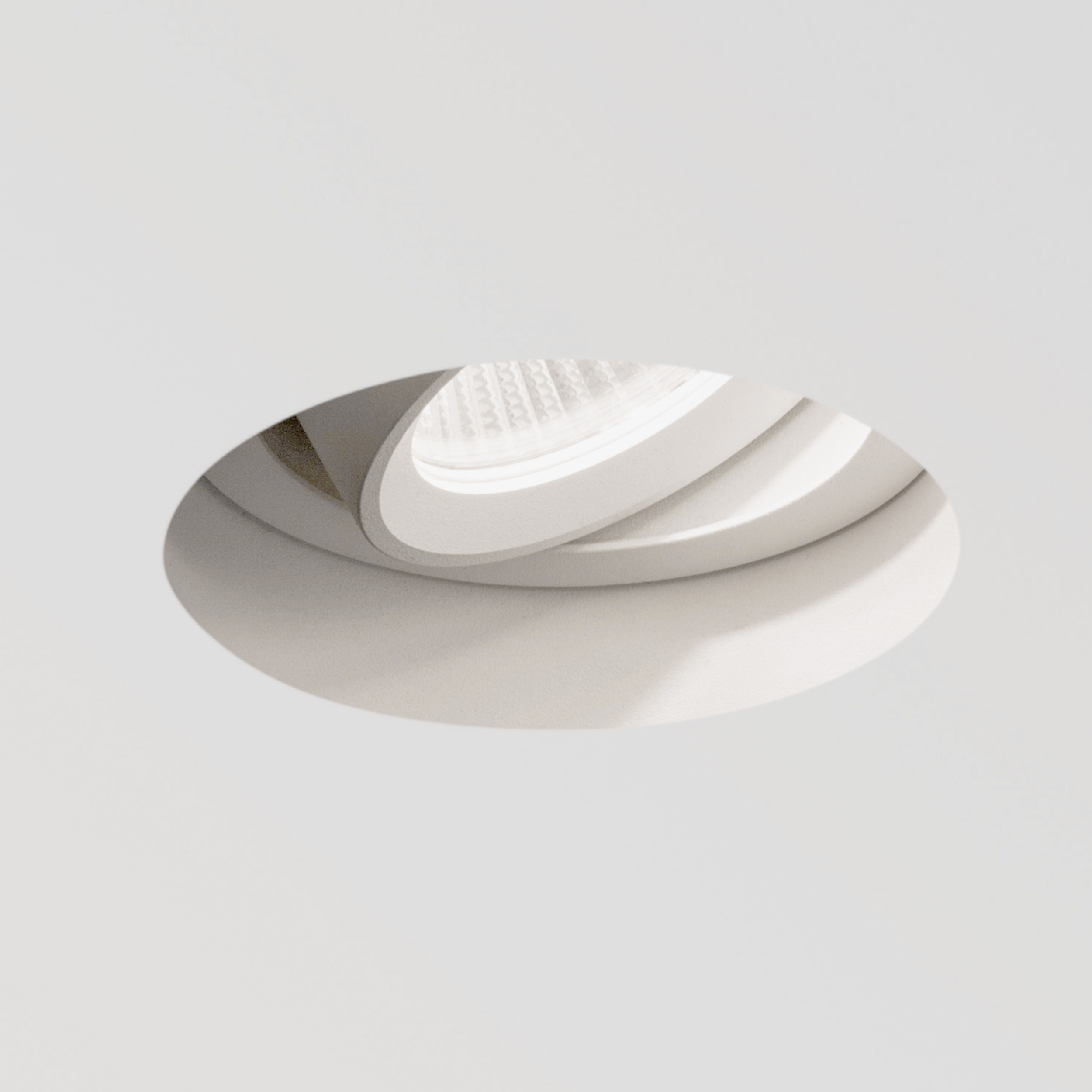 Trimless Round adjustable LED IBS 2700K mat wit