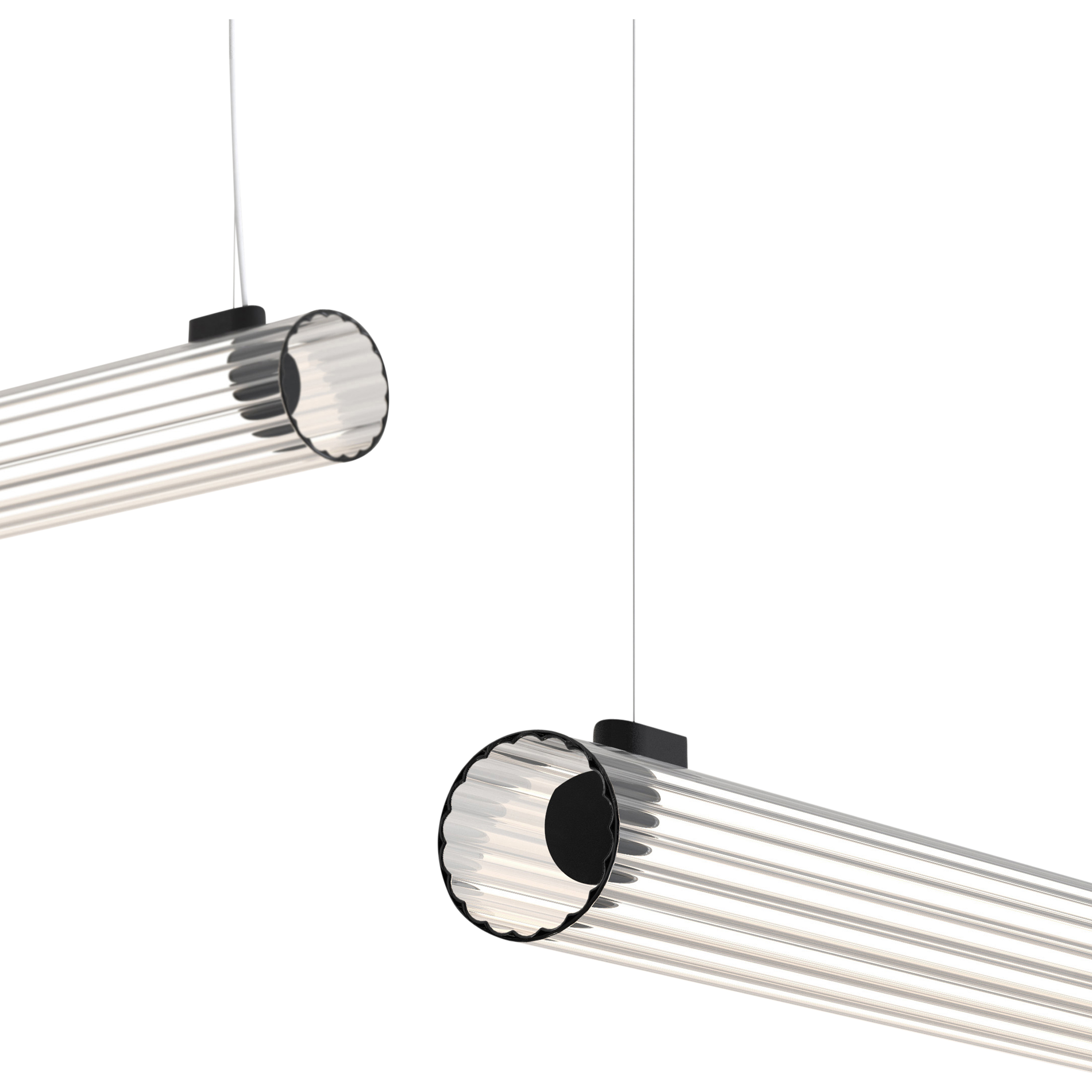 io Pendant 1000 LED HL 3000K mat zwart