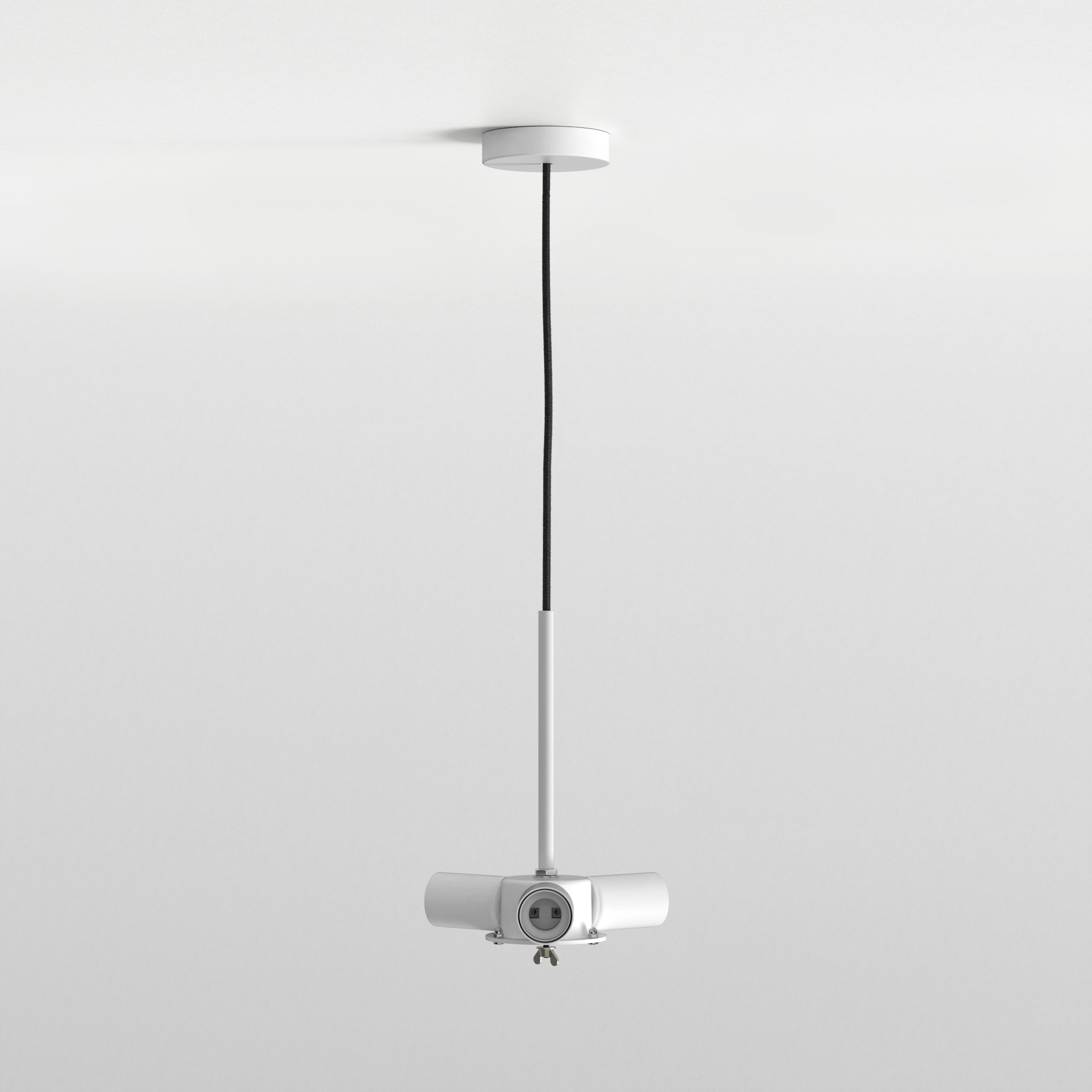 Cambria HL excl. 3x E27 - excl. kap - mat wit