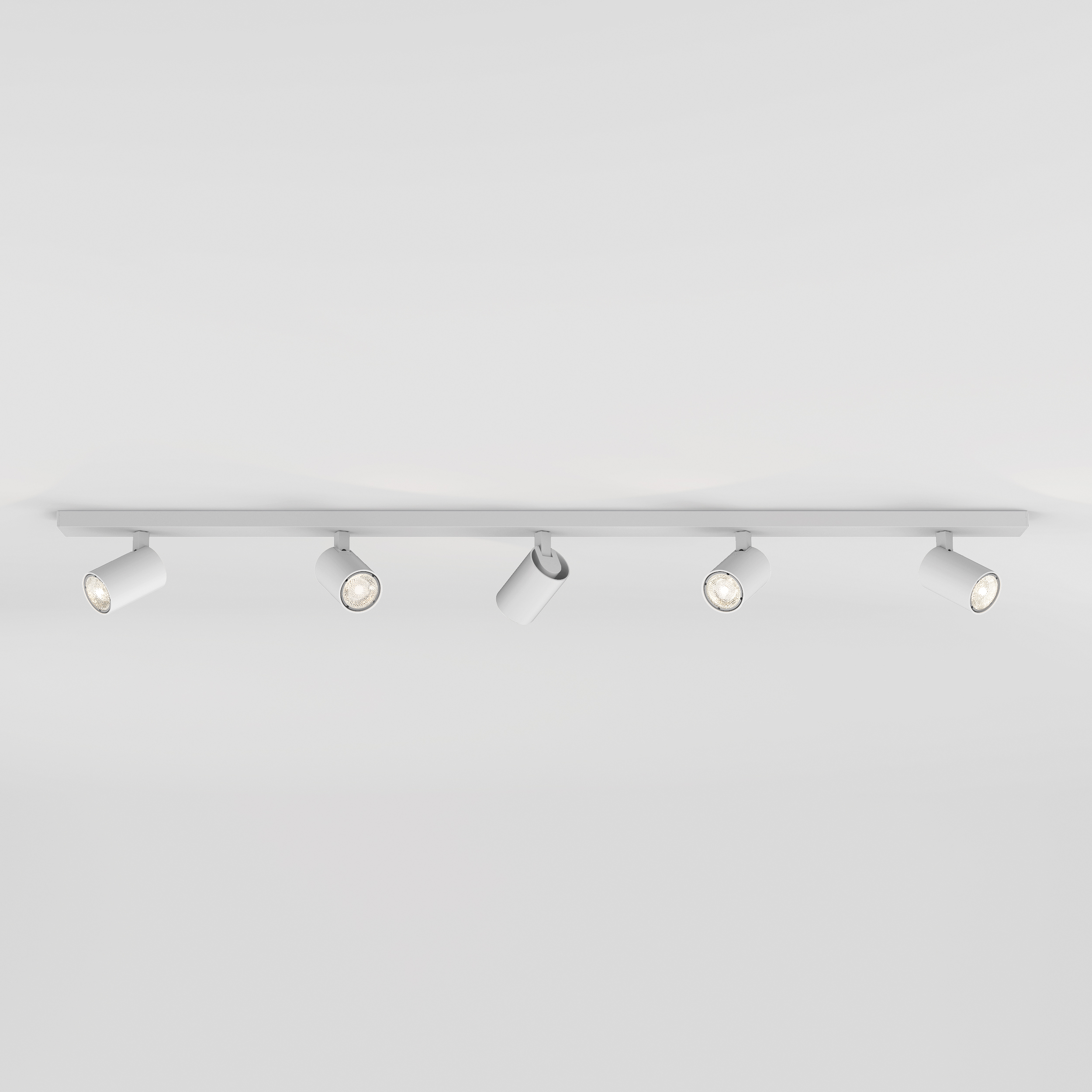 Ascoli Five Bar OBS excl. 5x GU10 structuur wit