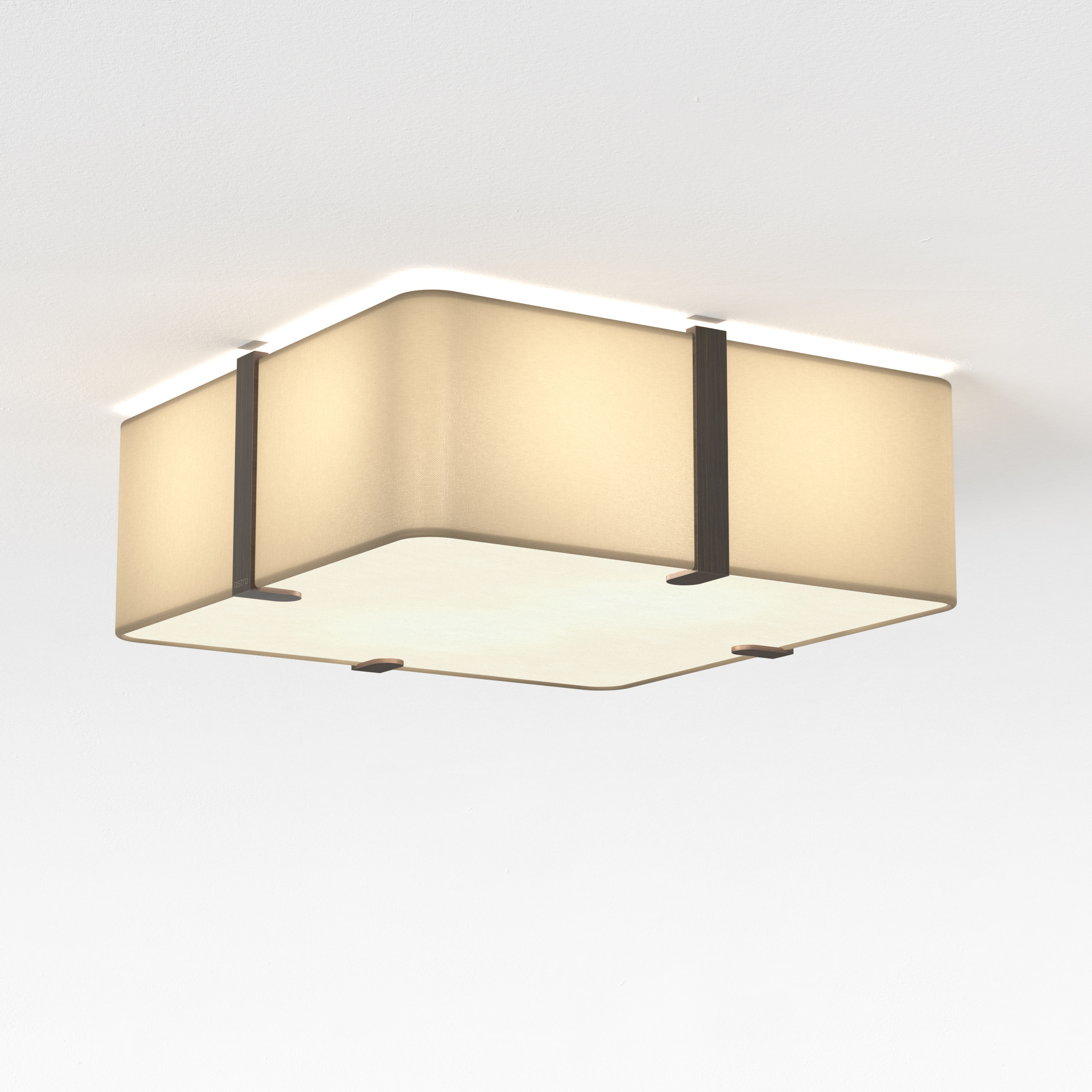Ceiling Base 290 PL excl. 2x E27 mat wit