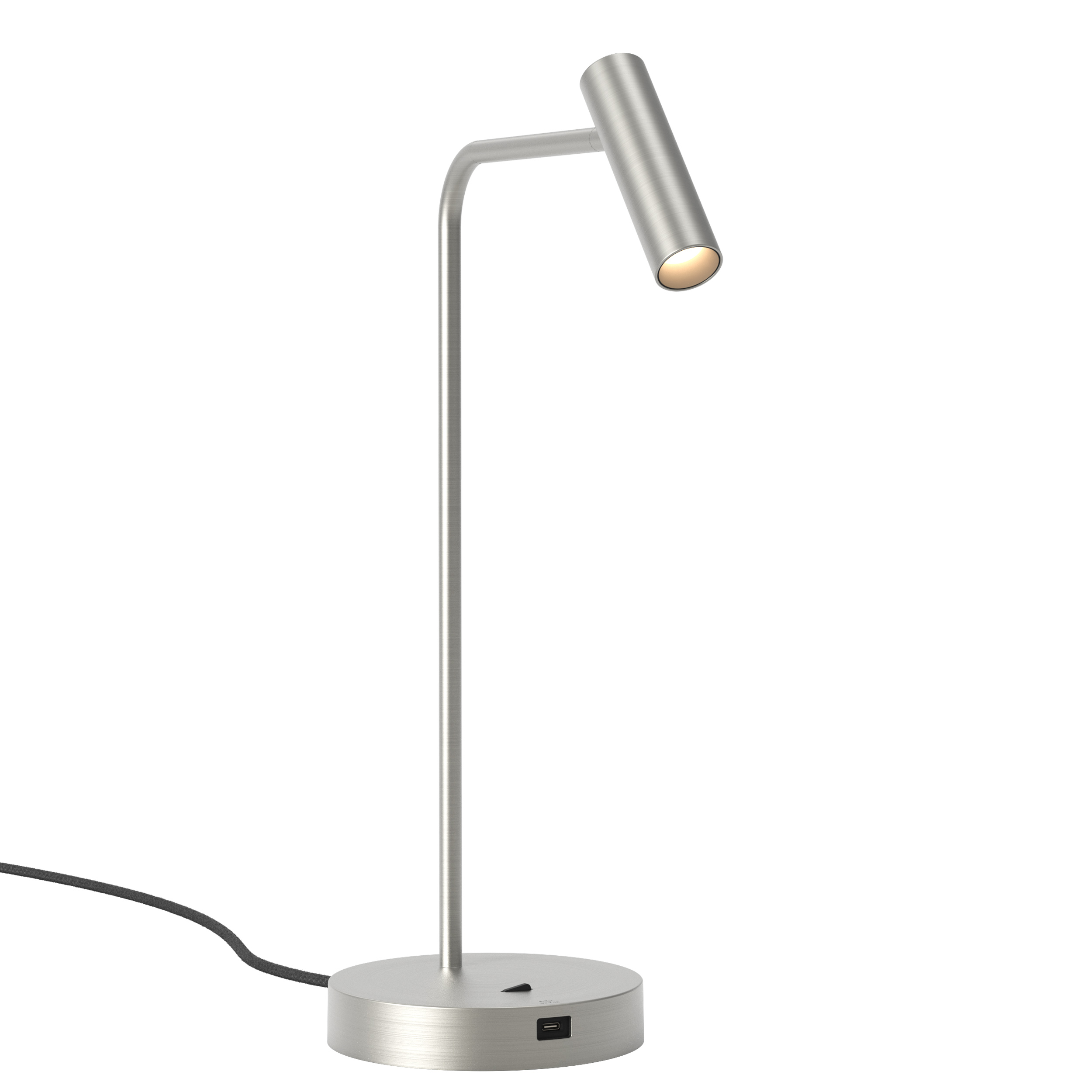 Enna Desk USB LED TL 2700K mat nikkel